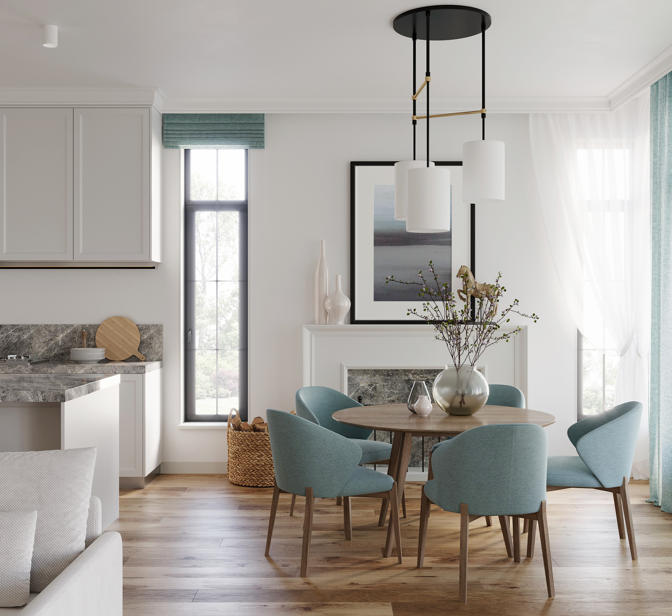 Дом в Классическом стиле