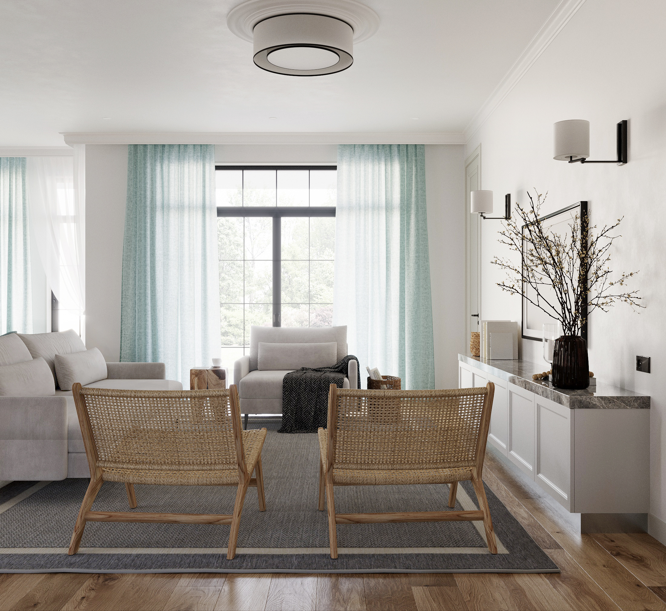 Дом в Классическом стиле