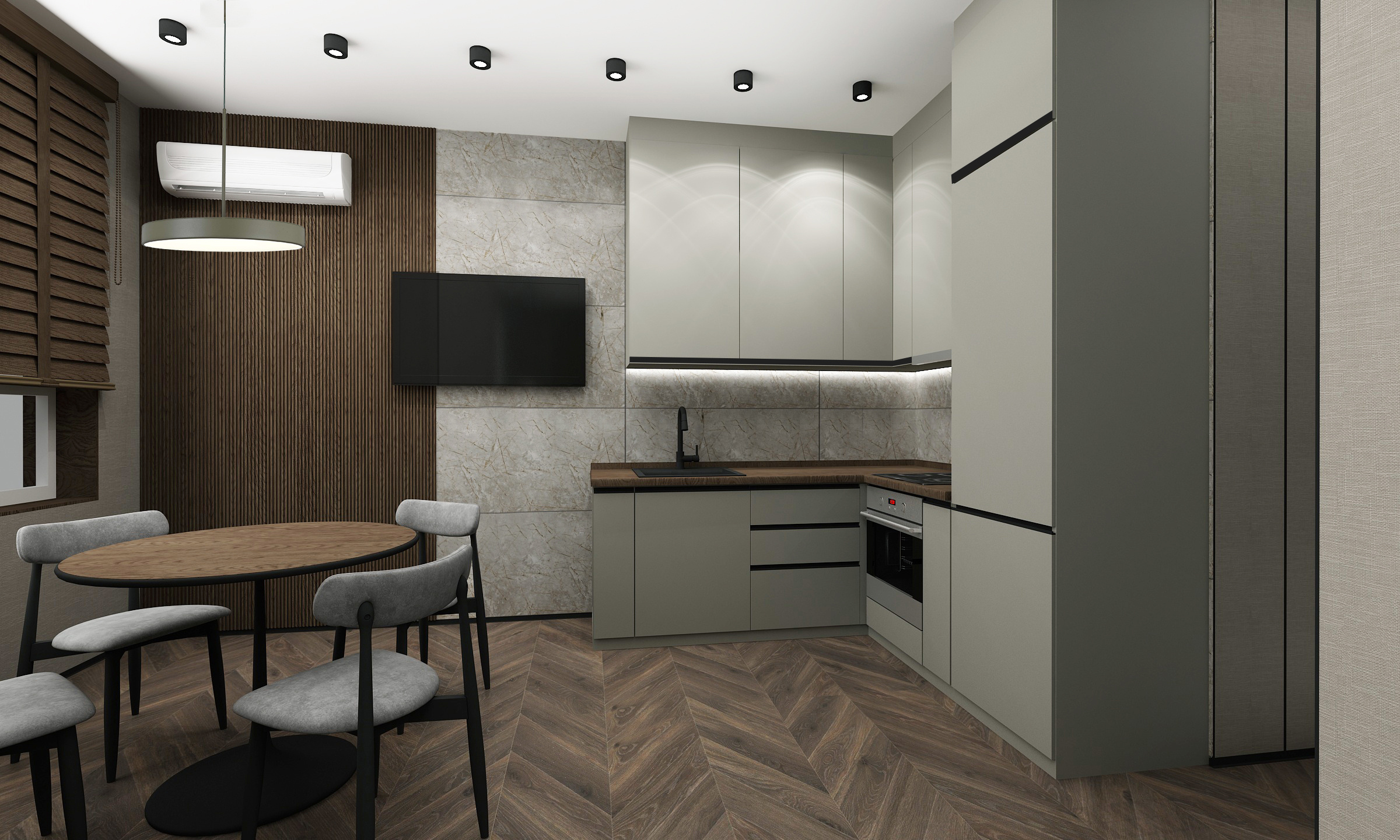 Обложка проекта: квартира в Краснодаре для сдачи в аренду