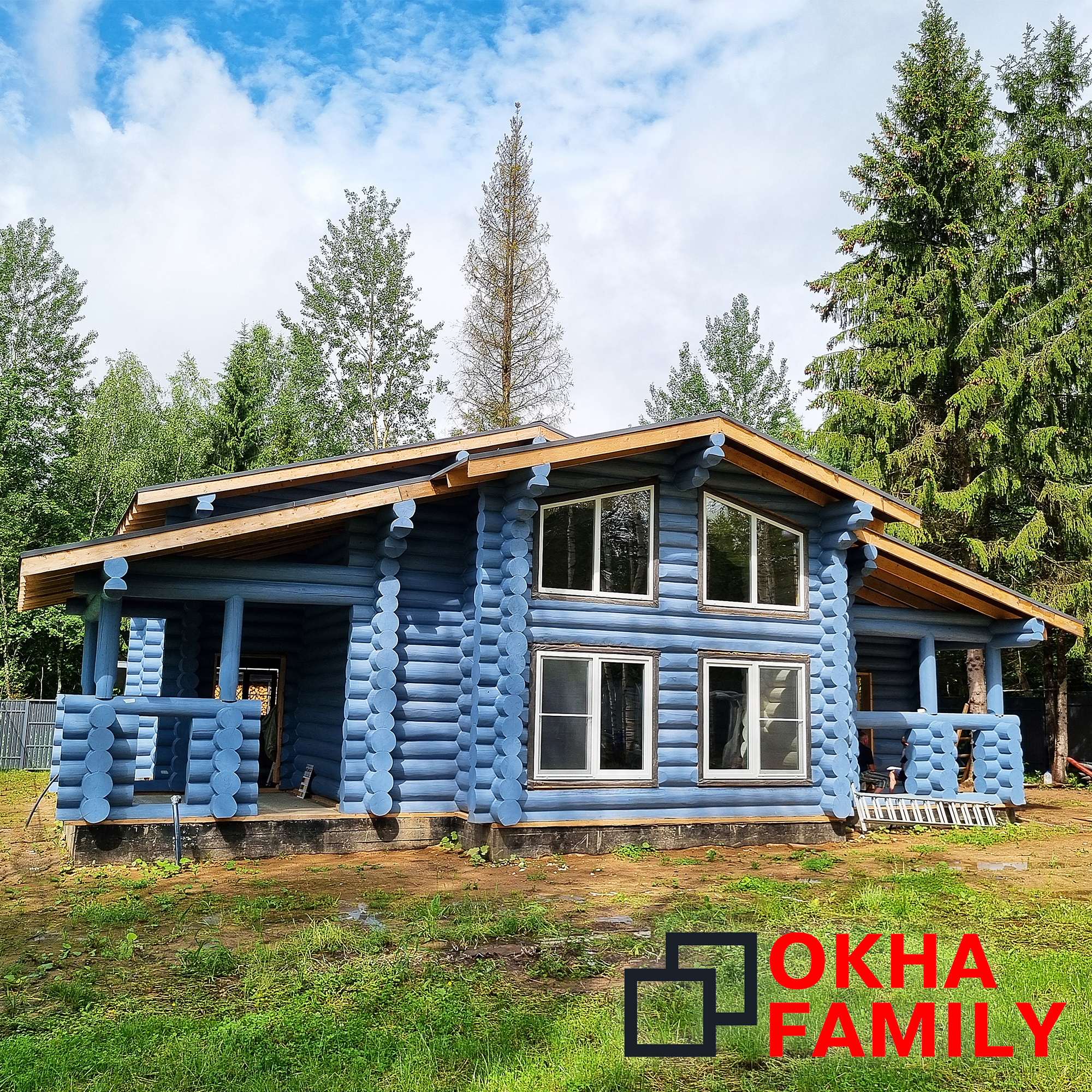 Остекление деревянного дома