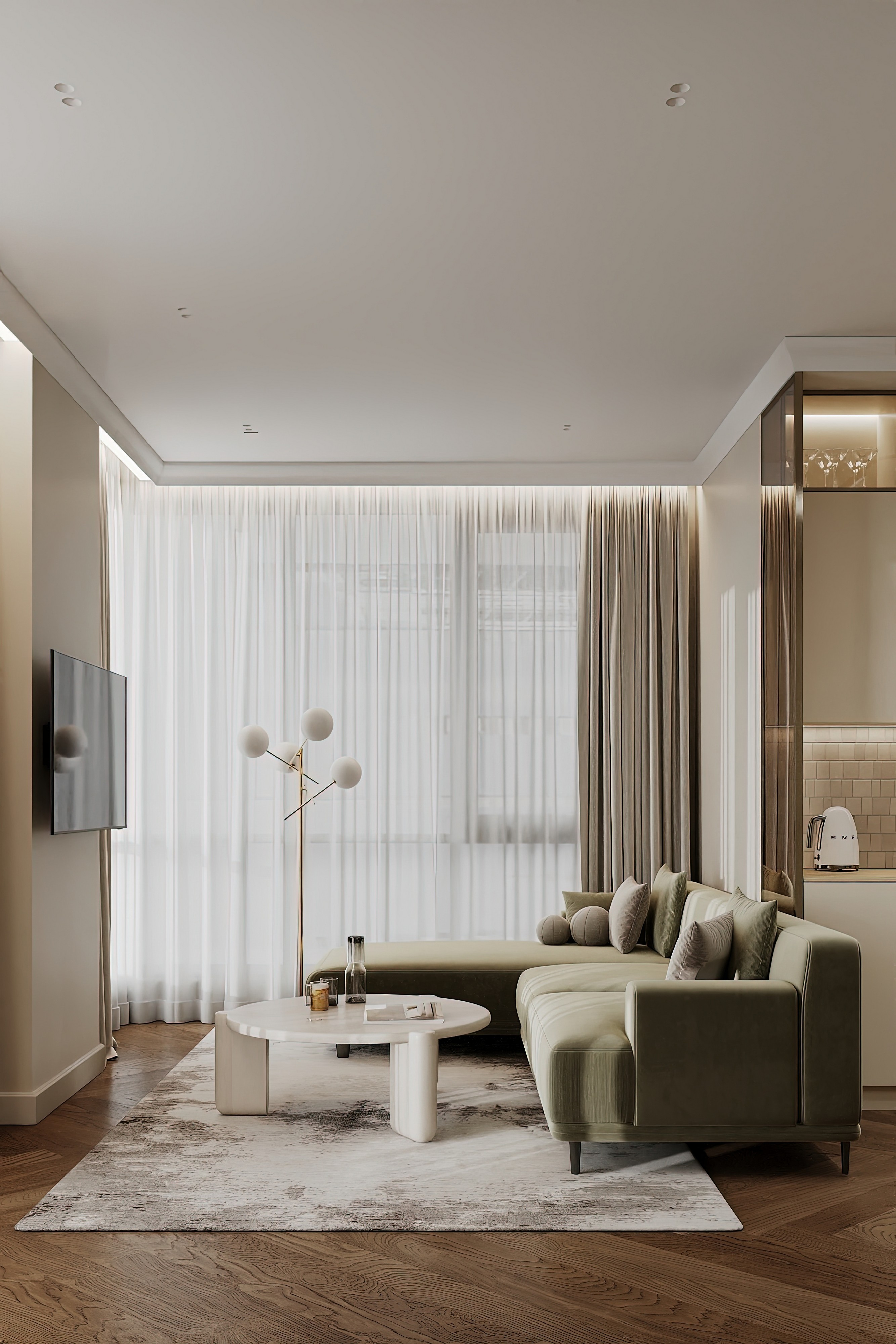 Дизайн и ремонт квартиры в ЖК Shagal в Москве - В ожидании чуда