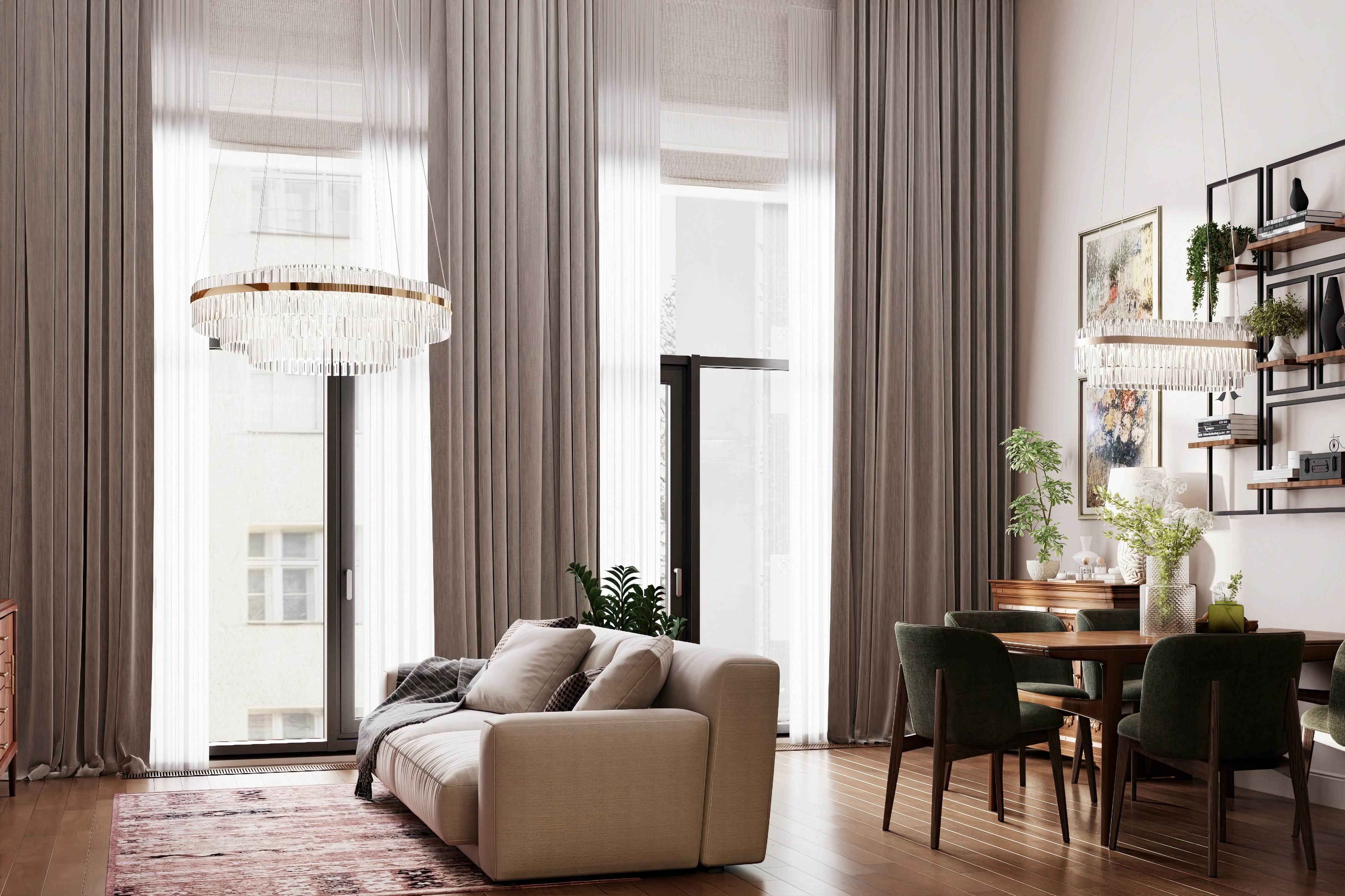 Дизайн и ремонт квартиры в ЖК Джаз в Москве - Квартира с мезонином