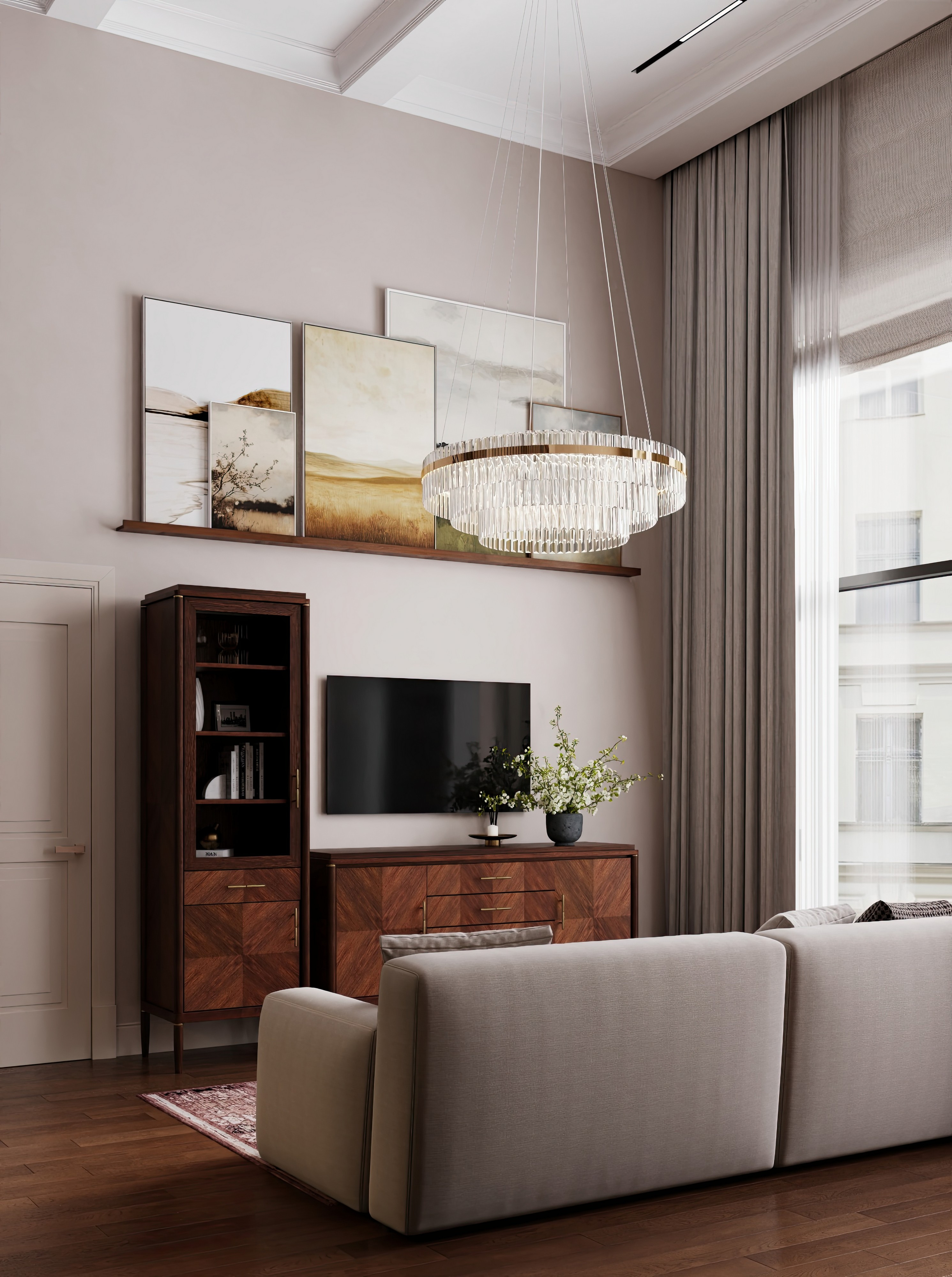 Дизайн и ремонт квартиры в ЖК Джаз в Москве - Квартира с мезонином