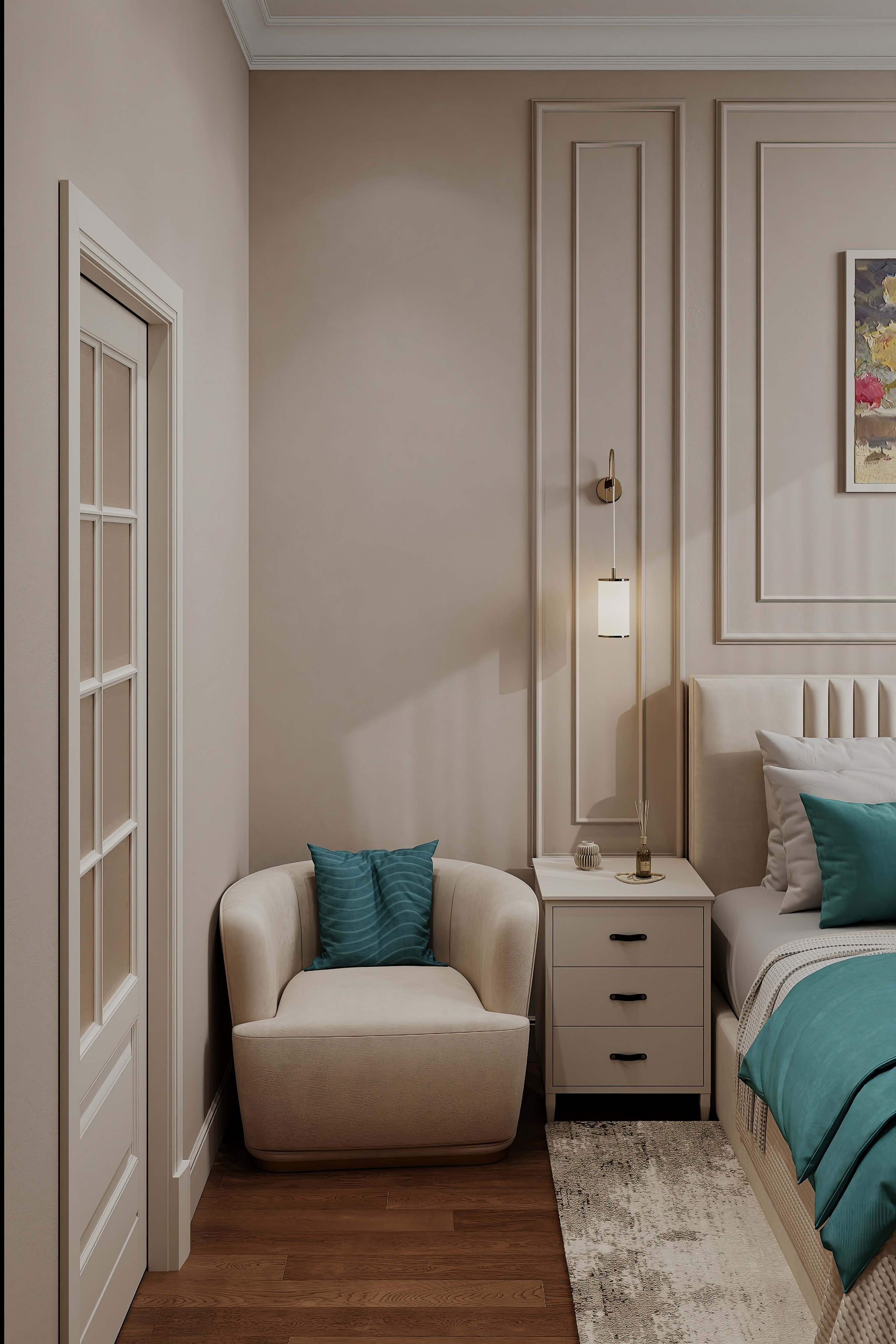 Дизайн и ремонт квартиры в ЖК Джаз в Москве - Квартира с мезонином