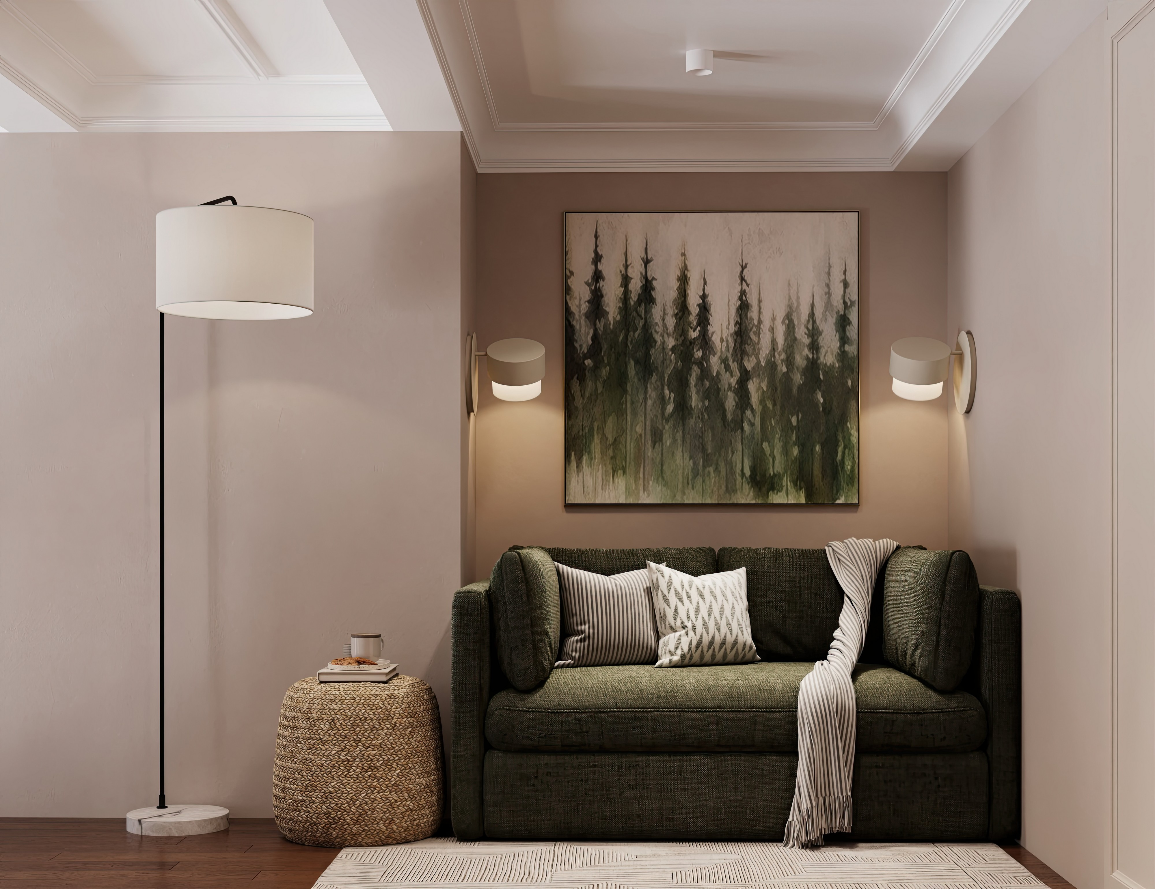 Дизайн и ремонт квартиры в ЖК Джаз в Москве - Квартира с мезонином