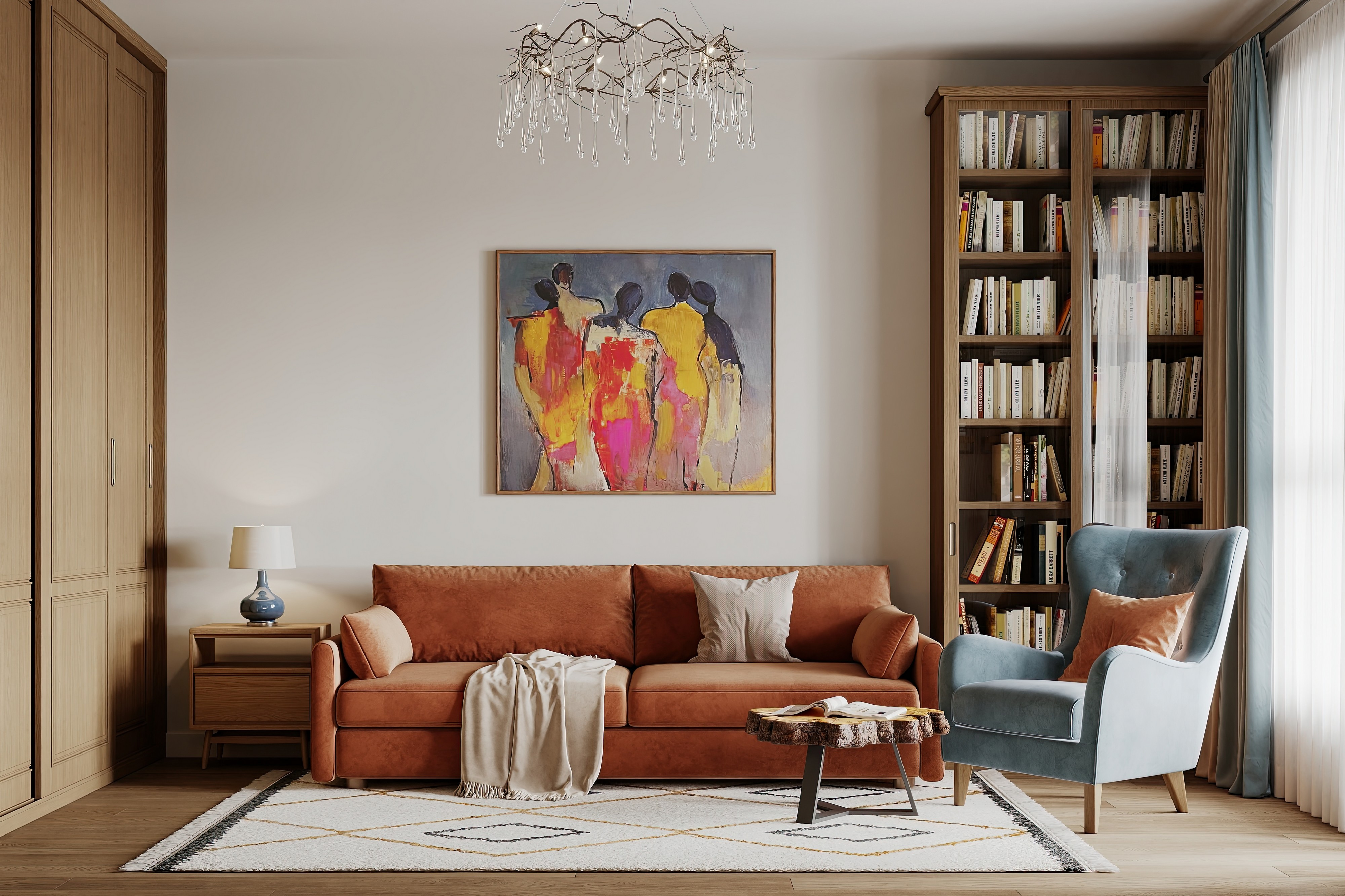 Обложка проекта: Дизайн и ремонт квартиры в ЖК Вдохновение в Москве - Песня в стиле кантри