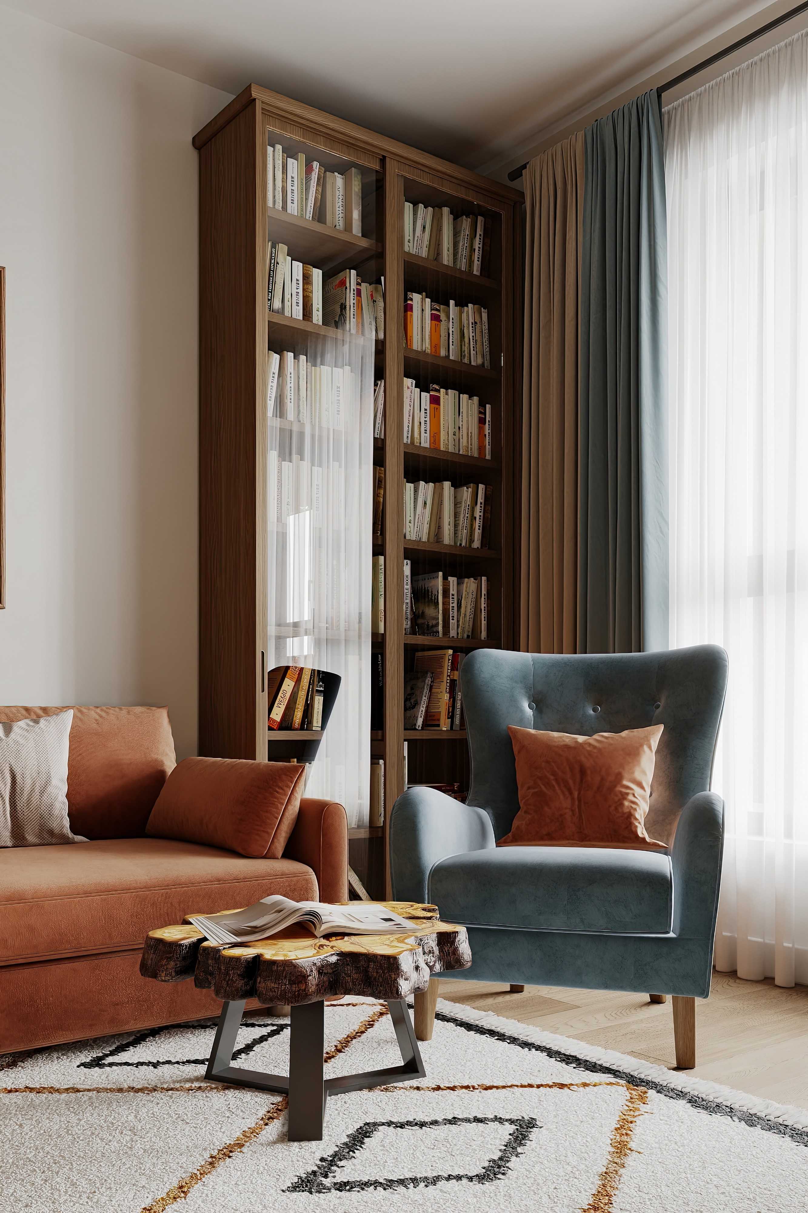 Дизайн и ремонт квартиры в ЖК Вдохновение в Москве - Песня в стиле кантри