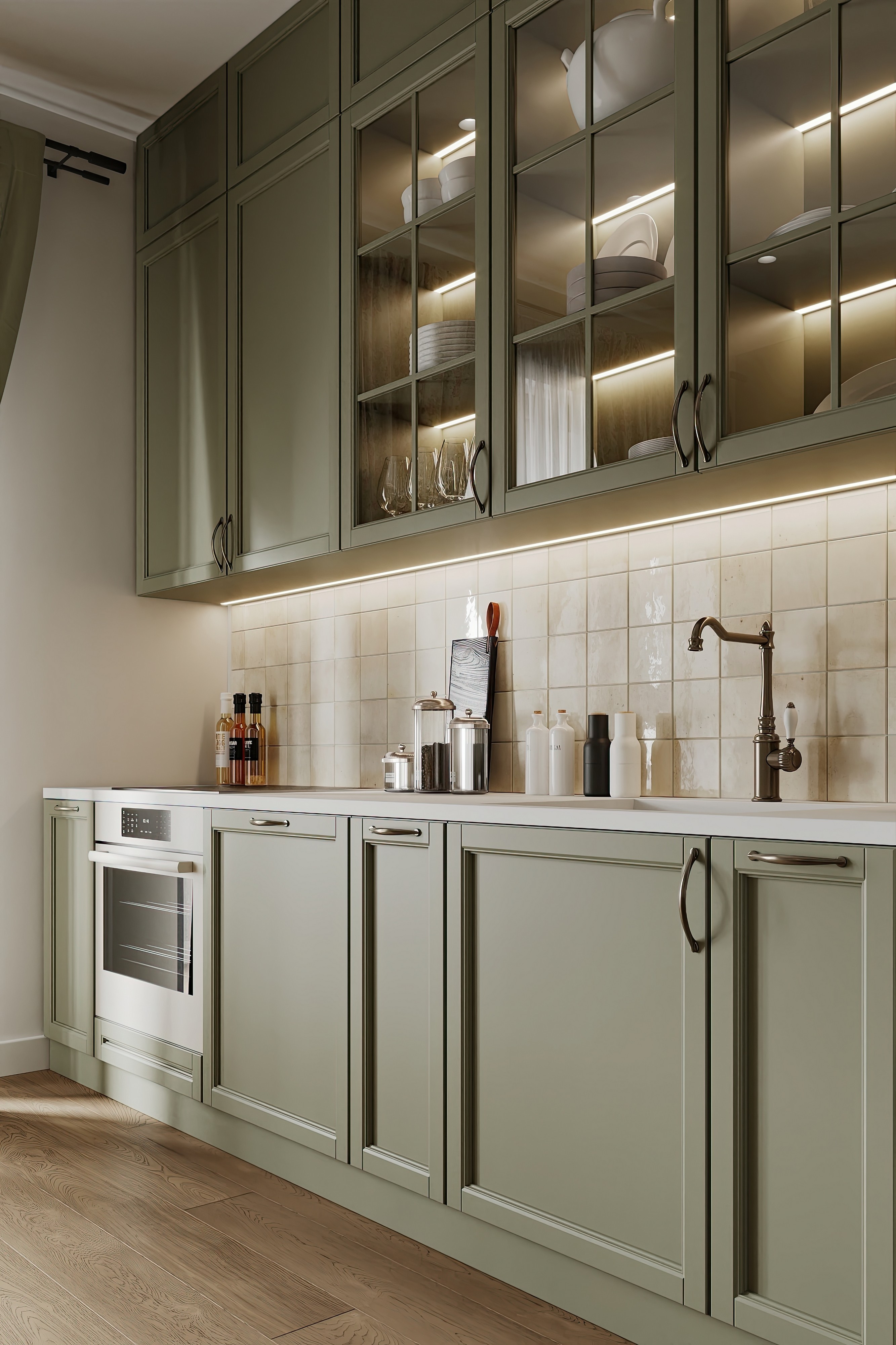 Дизайн и ремонт квартиры в ЖК Вдохновение в Москве - Песня в стиле кантри