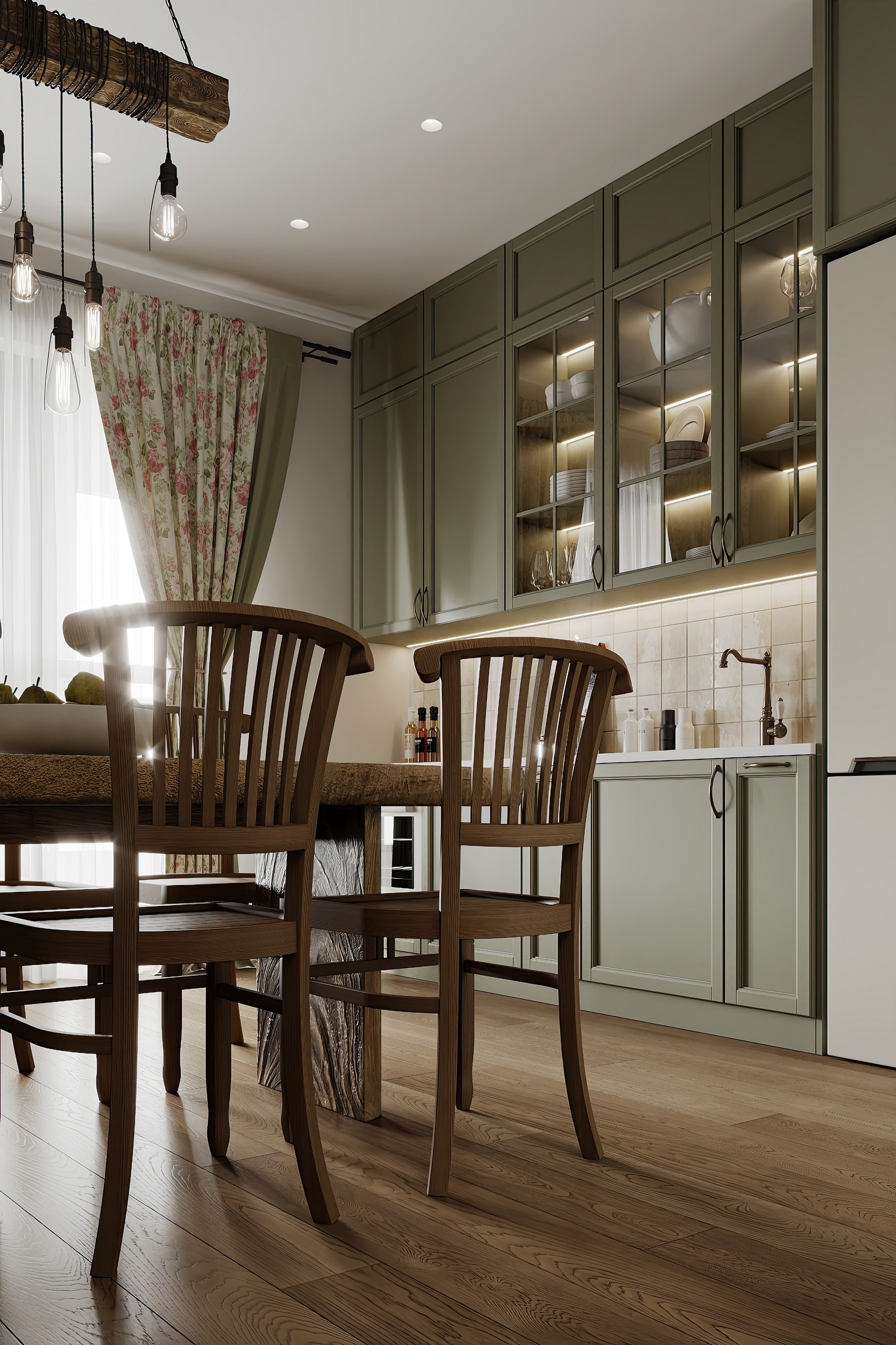 Дизайн и ремонт квартиры в ЖК Вдохновение в Москве - Песня в стиле кантри