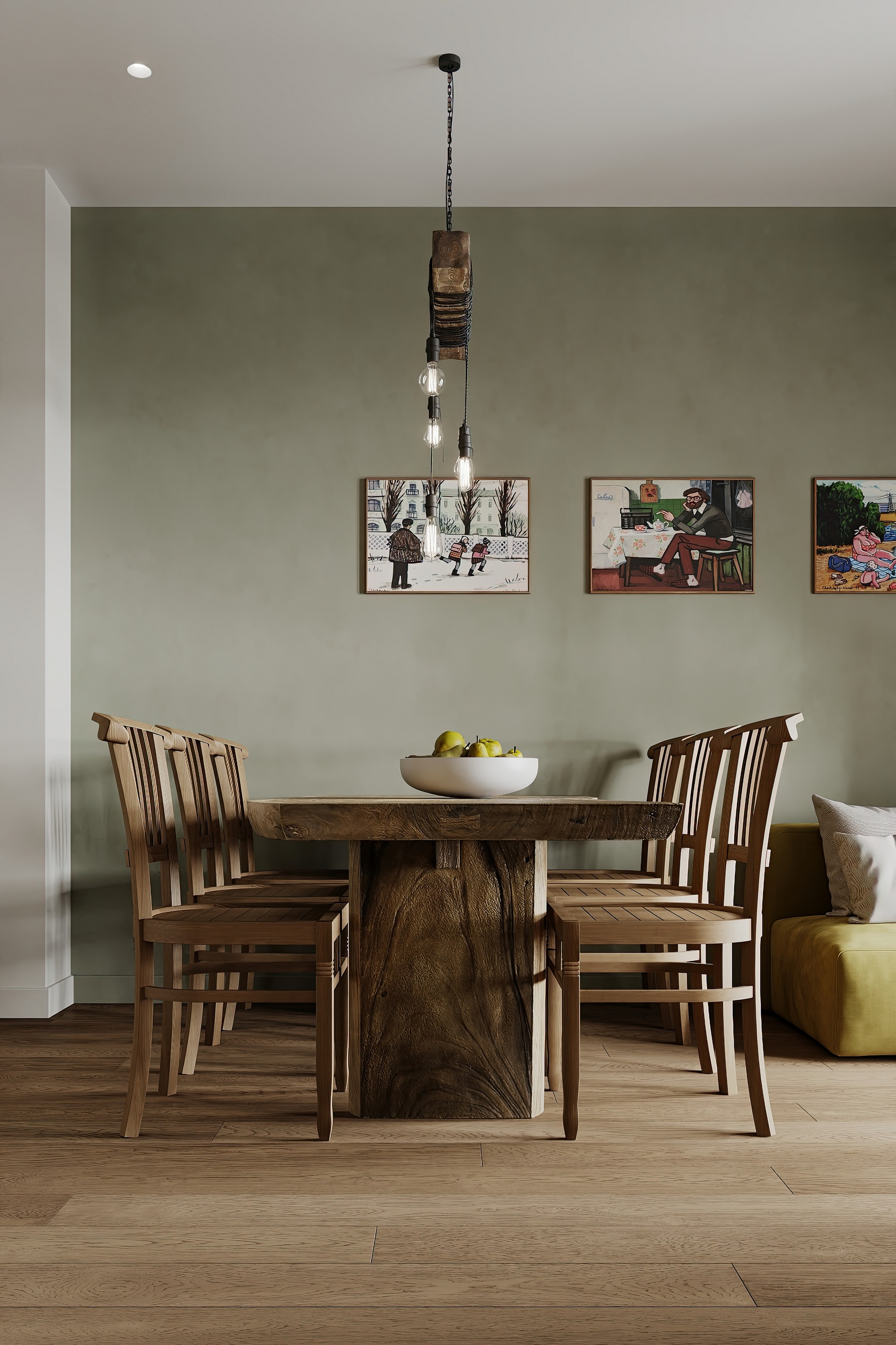 Дизайн и ремонт квартиры в ЖК Вдохновение в Москве - Песня в стиле кантри