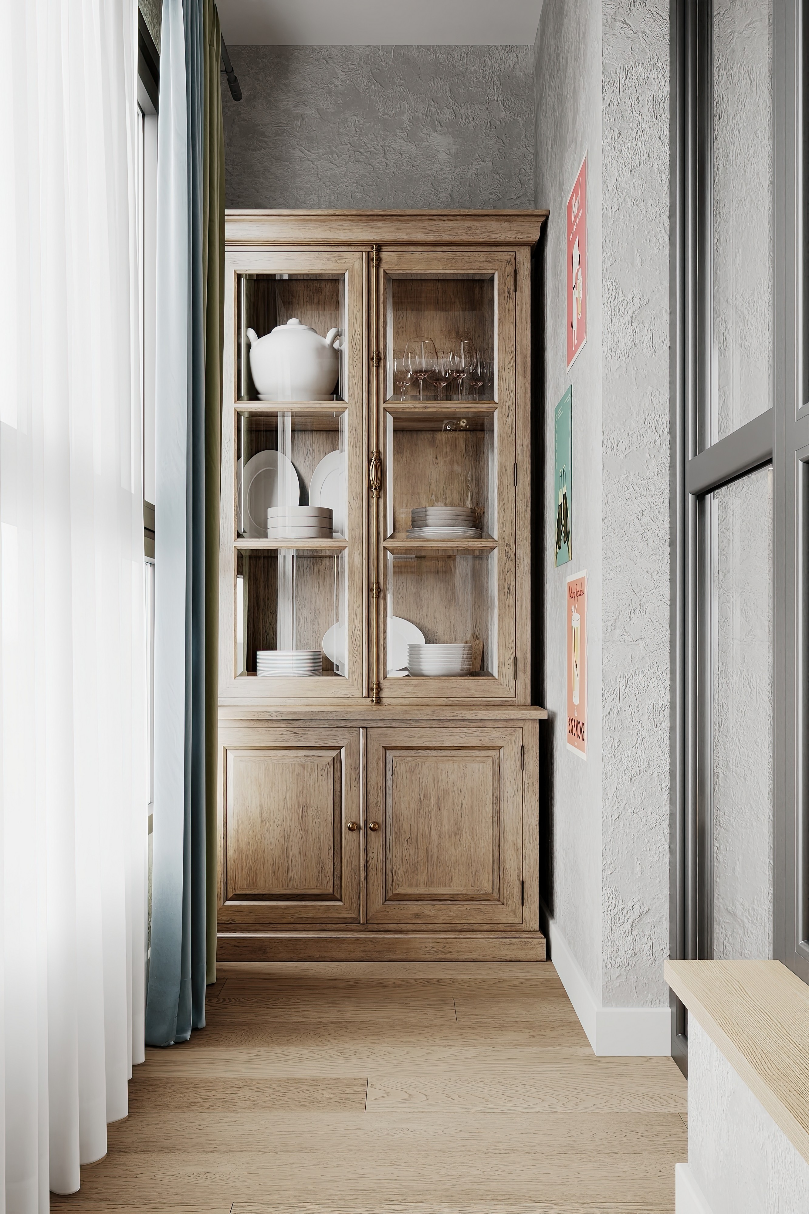 Дизайн и ремонт квартиры в ЖК Вдохновение в Москве - Песня в стиле кантри