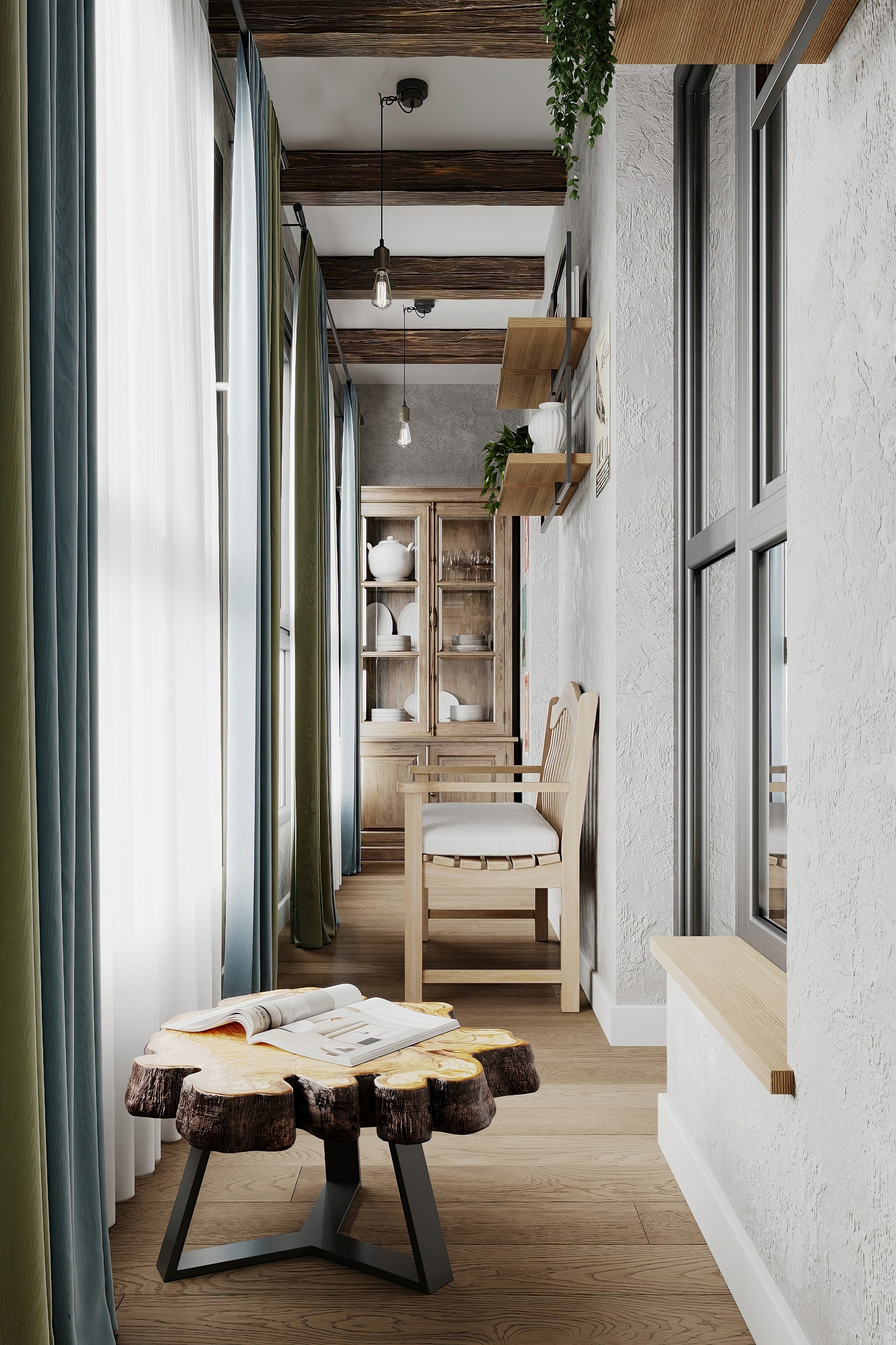 Дизайн и ремонт квартиры в ЖК Вдохновение в Москве - Песня в стиле кантри