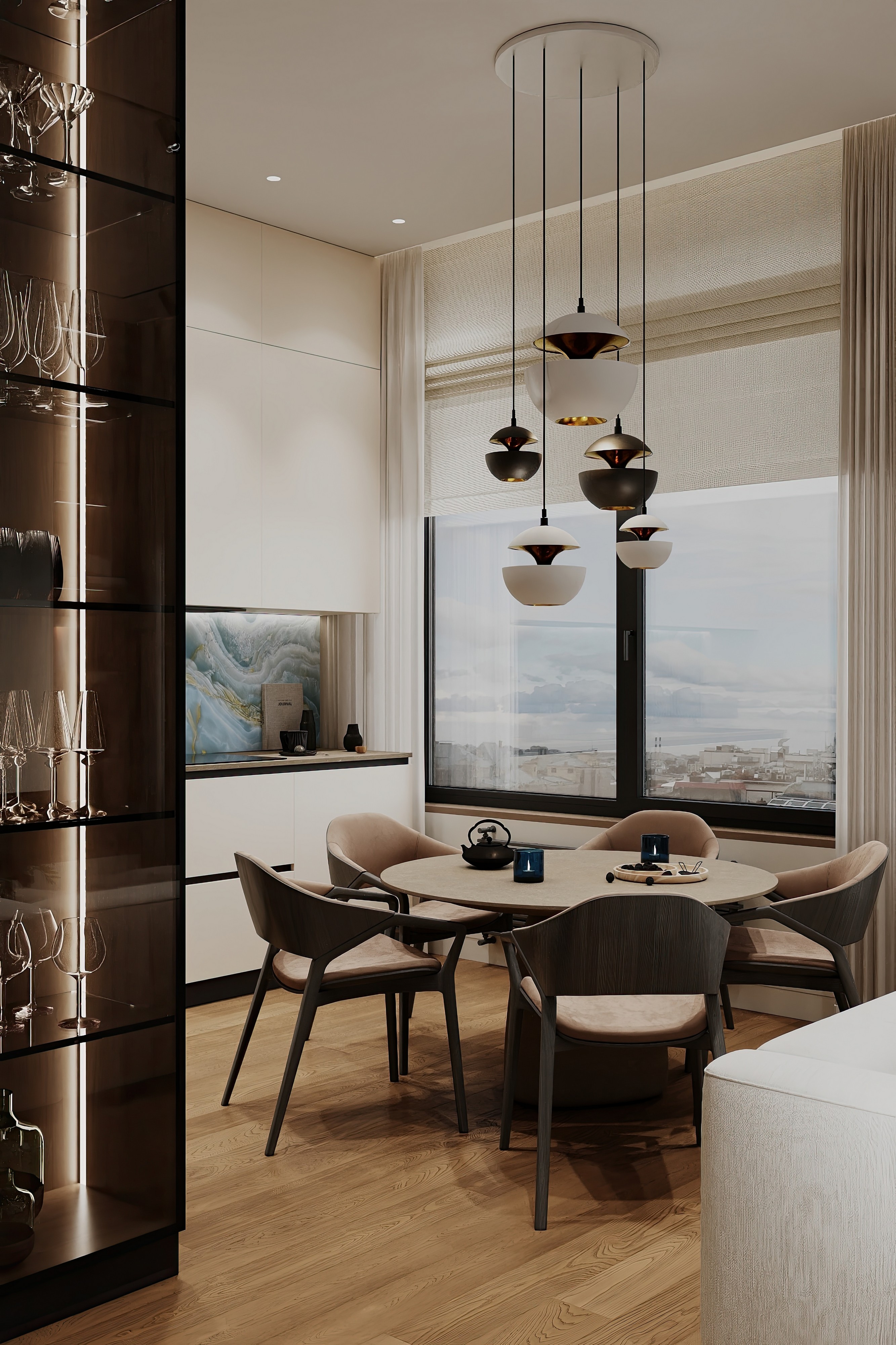 Дизайн и ремонт квартиры в ЖК Событие в Москве - Объятия моря