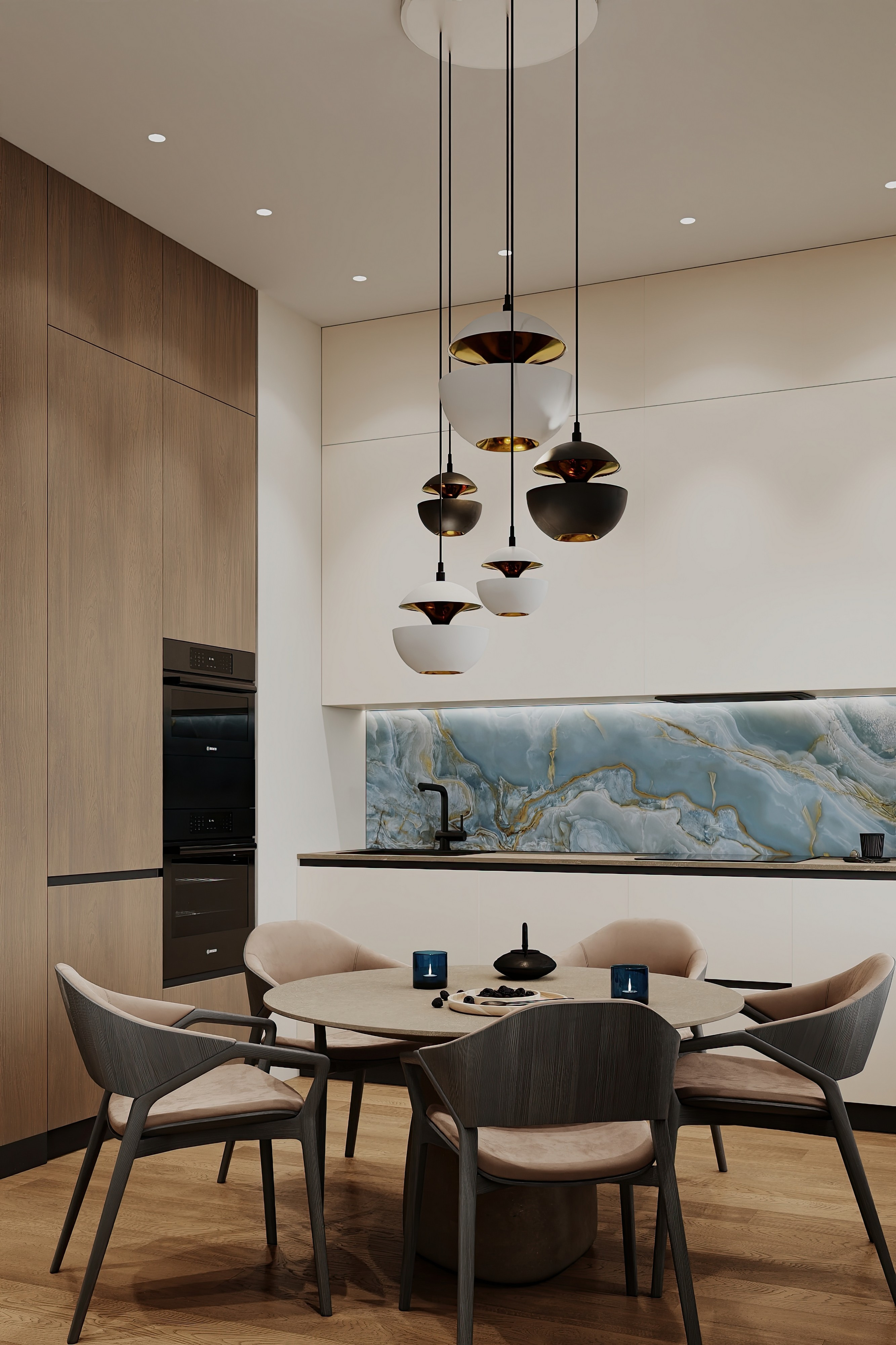 Дизайн и ремонт квартиры в ЖК Событие в Москве - Объятия моря