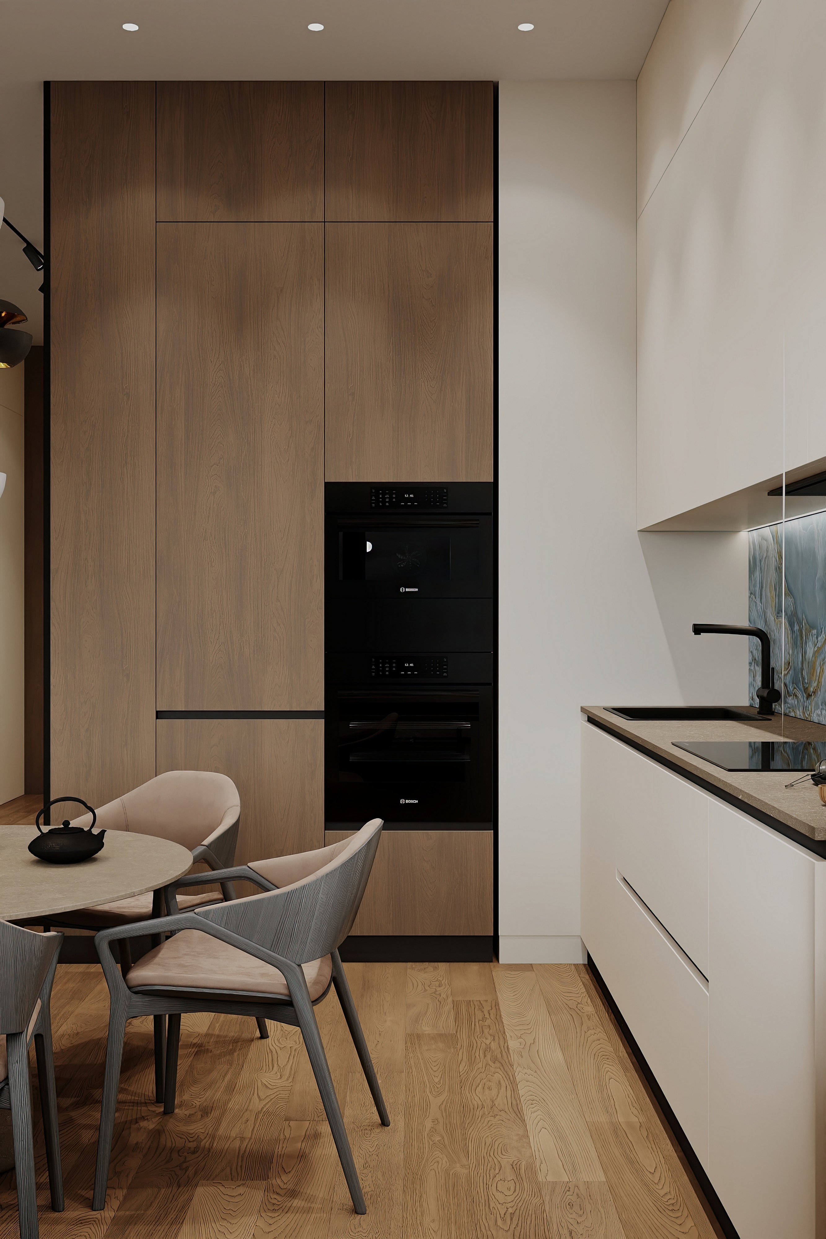 Дизайн и ремонт квартиры в ЖК Событие в Москве - Объятия моря