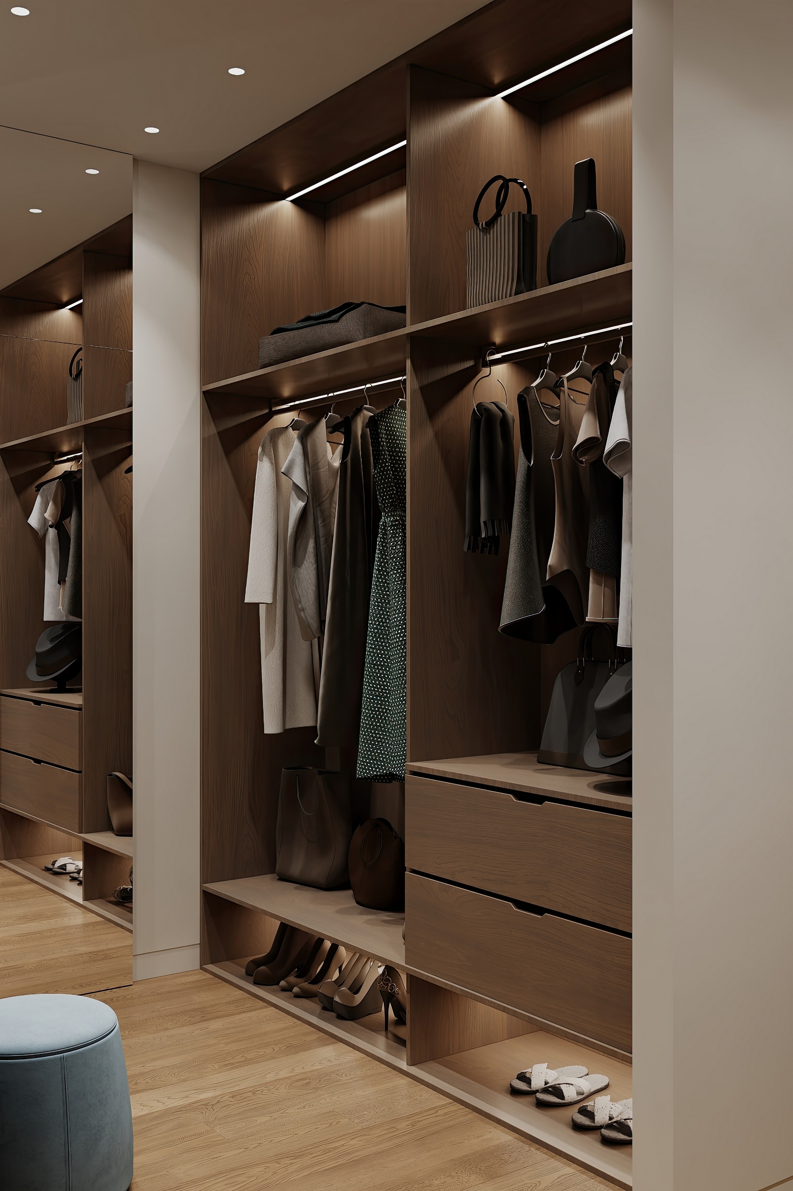 Дизайн и ремонт квартиры в ЖК Событие в Москве - Объятия моря