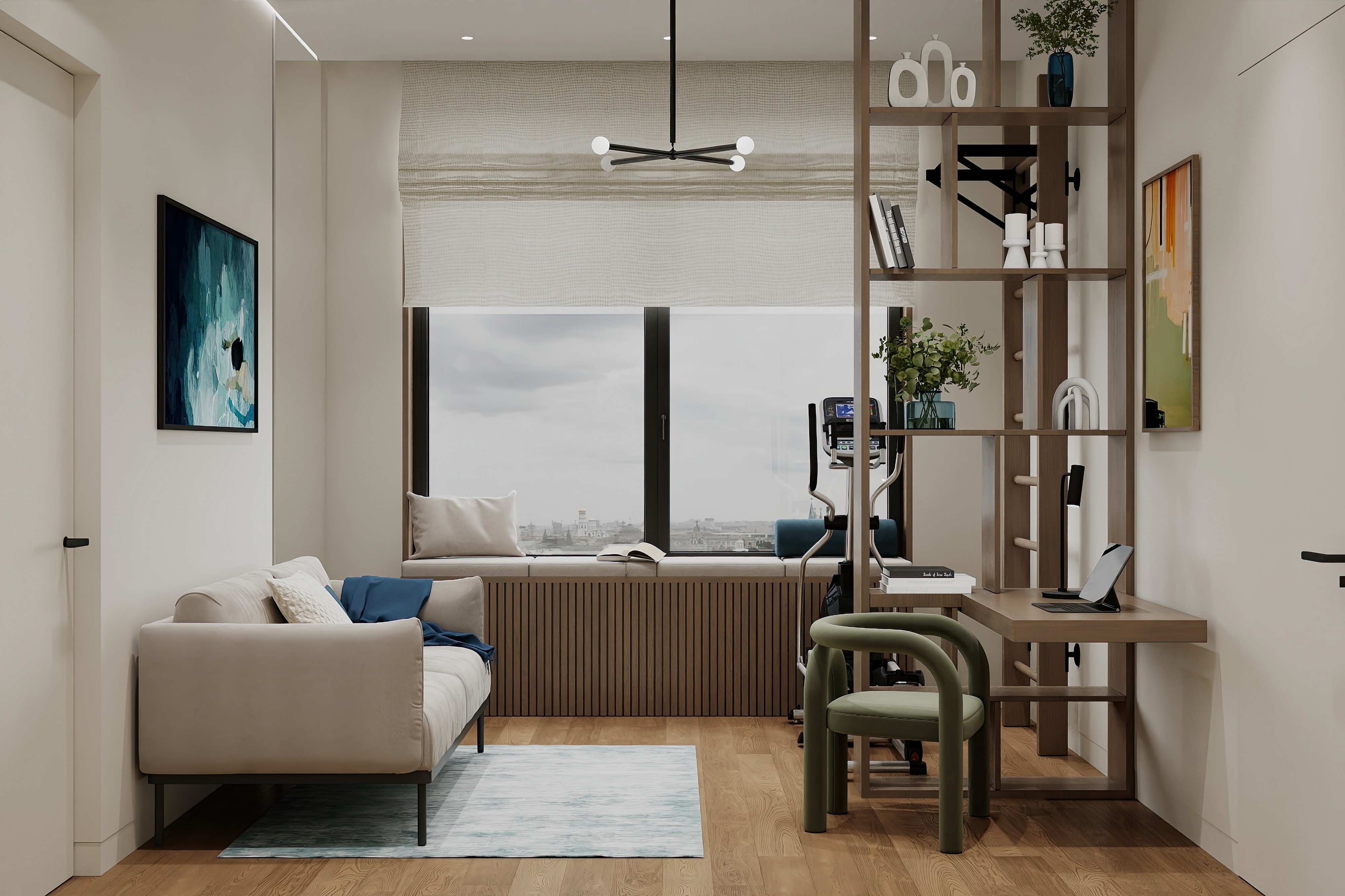 Дизайн и ремонт квартиры в ЖК Событие в Москве - Объятия моря