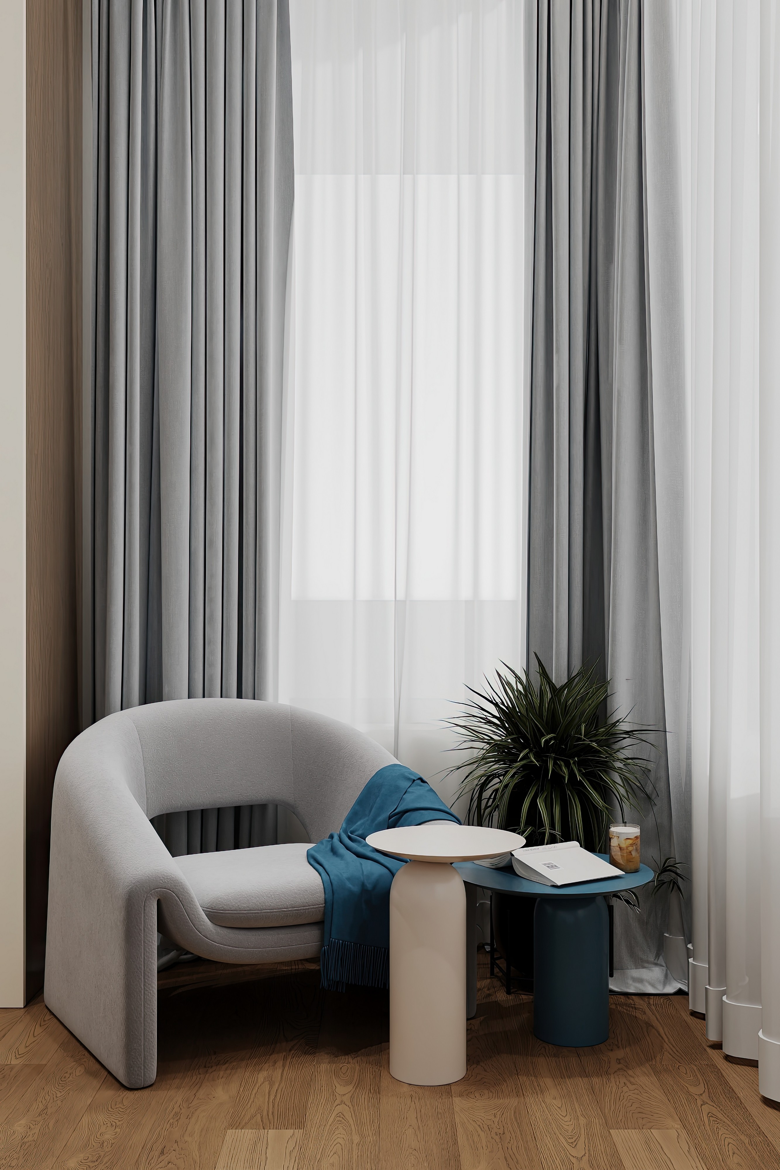 Дизайн и ремонт квартиры в ЖК Событие в Москве - Объятия моря