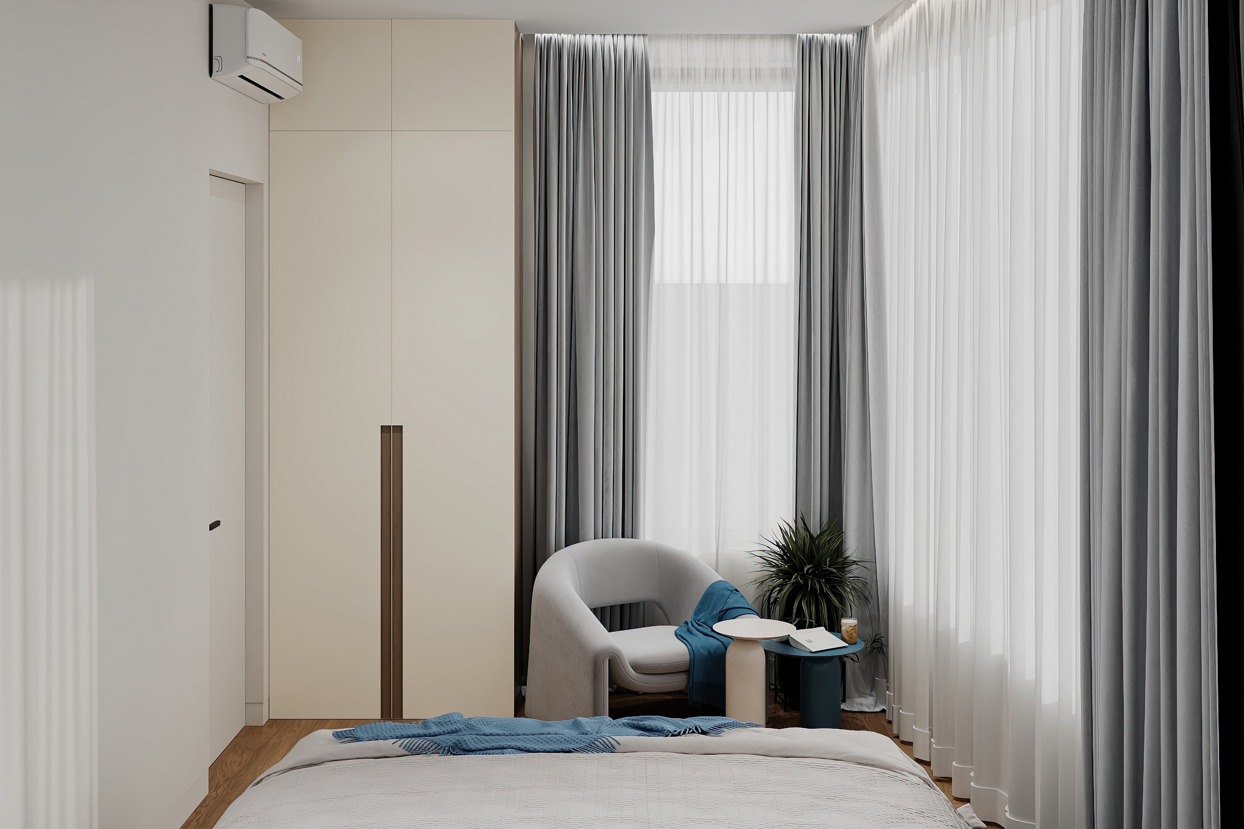 Дизайн и ремонт квартиры в ЖК Событие в Москве - Объятия моря