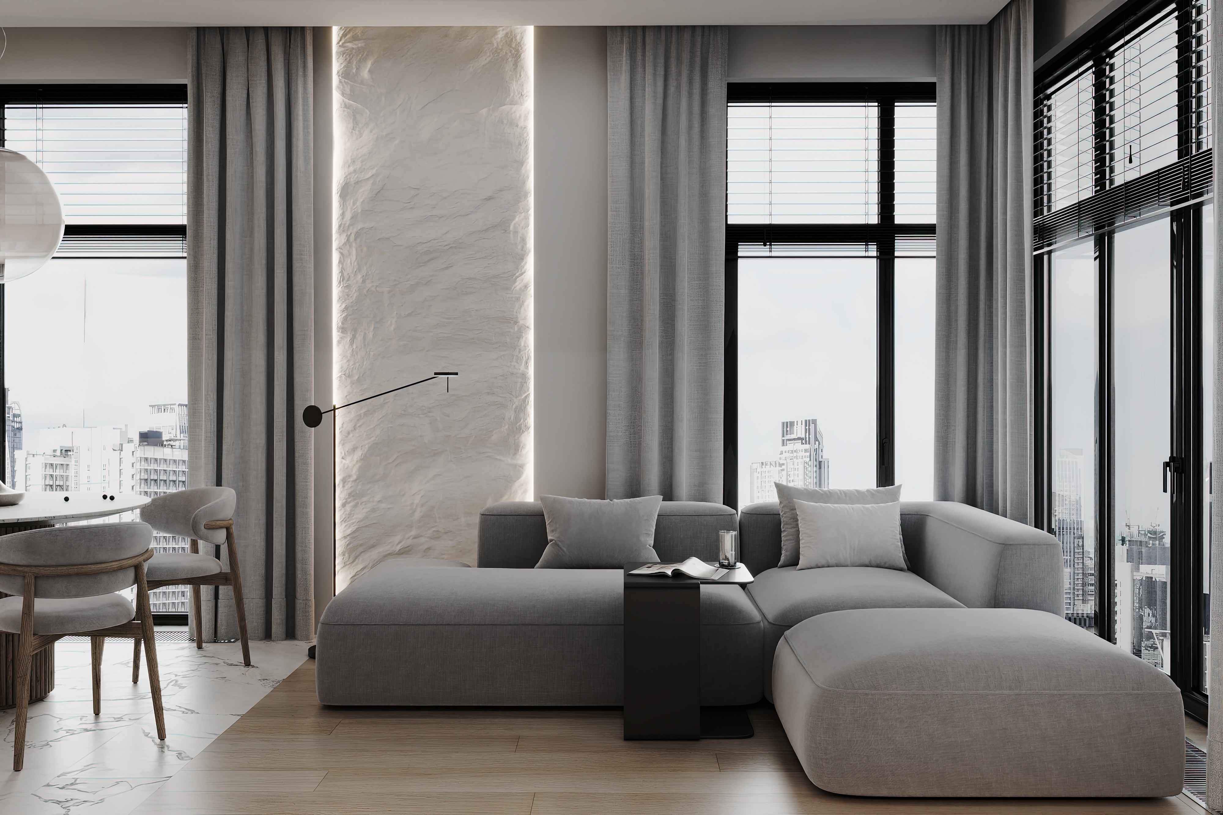 Дизайн и ремонт квартиры в ЖК Зорге 9 в Москве - Гармония перемен