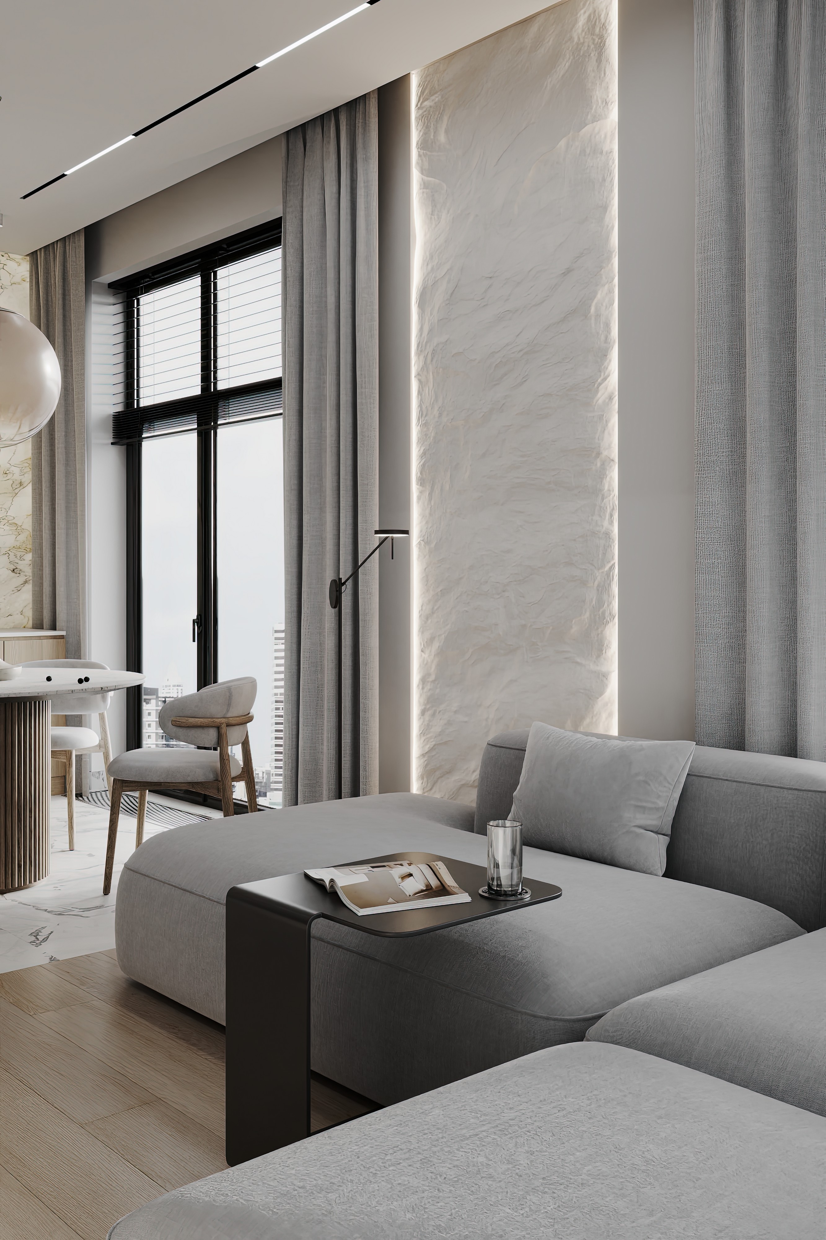 Дизайн и ремонт квартиры в ЖК Зорге 9 в Москве - Гармония перемен