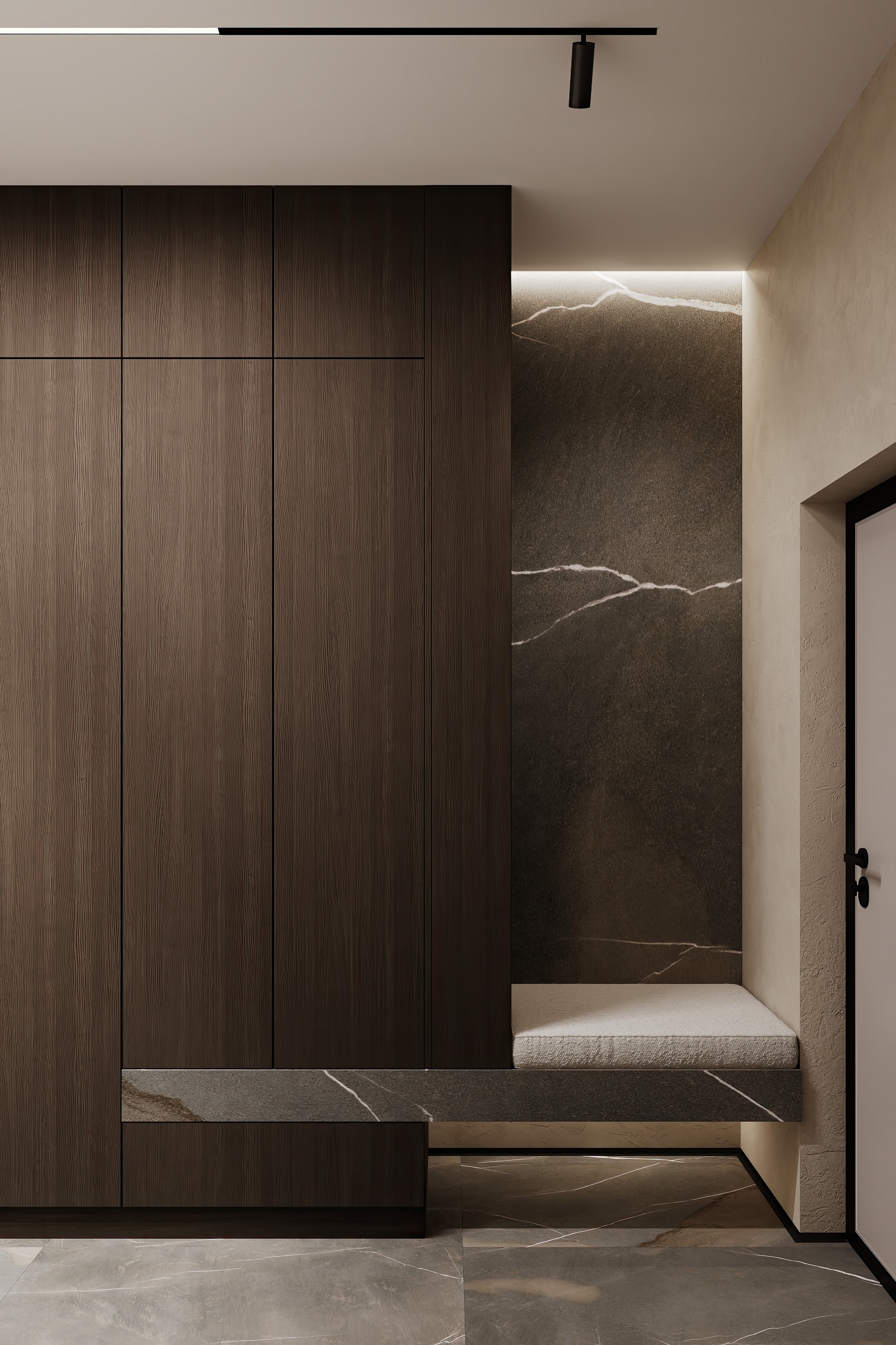 Дизайн и ремонт квартиры в ЖК Shagal в Москве -. Натуральная палитра