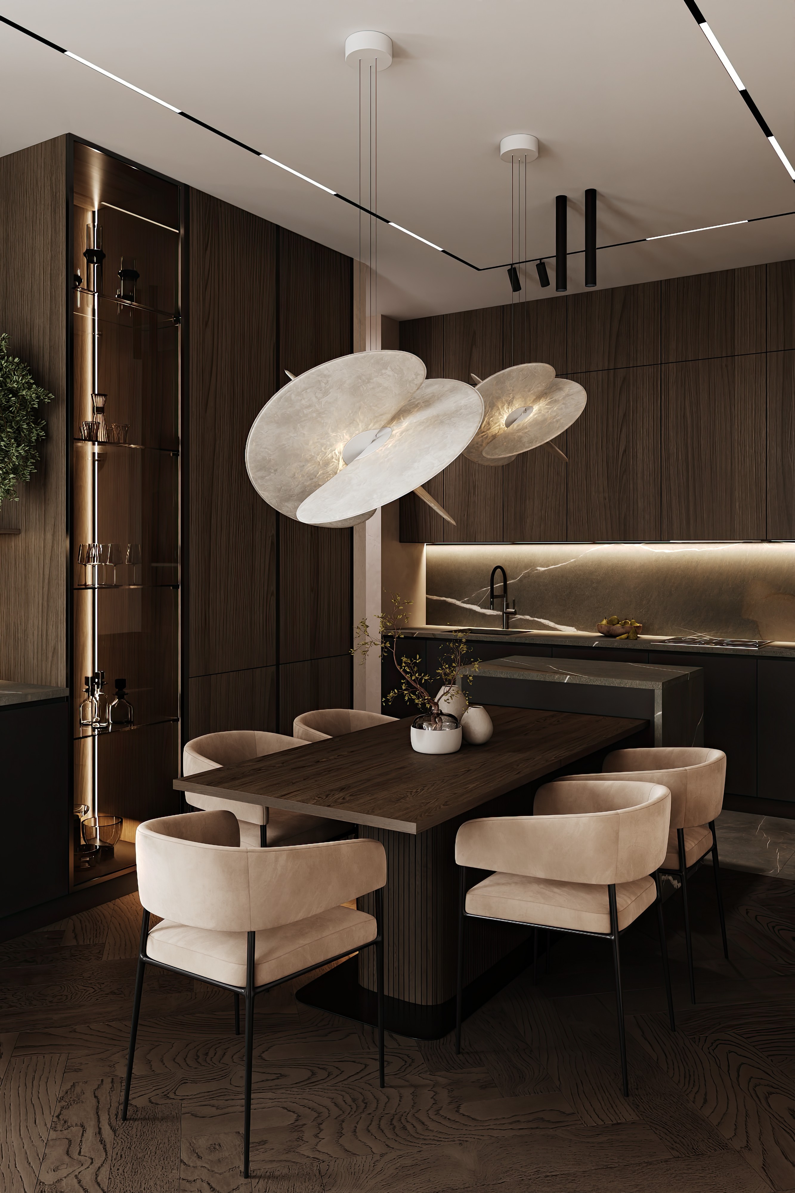 Дизайн и ремонт квартиры в ЖК Shagal в Москве -. Натуральная палитра