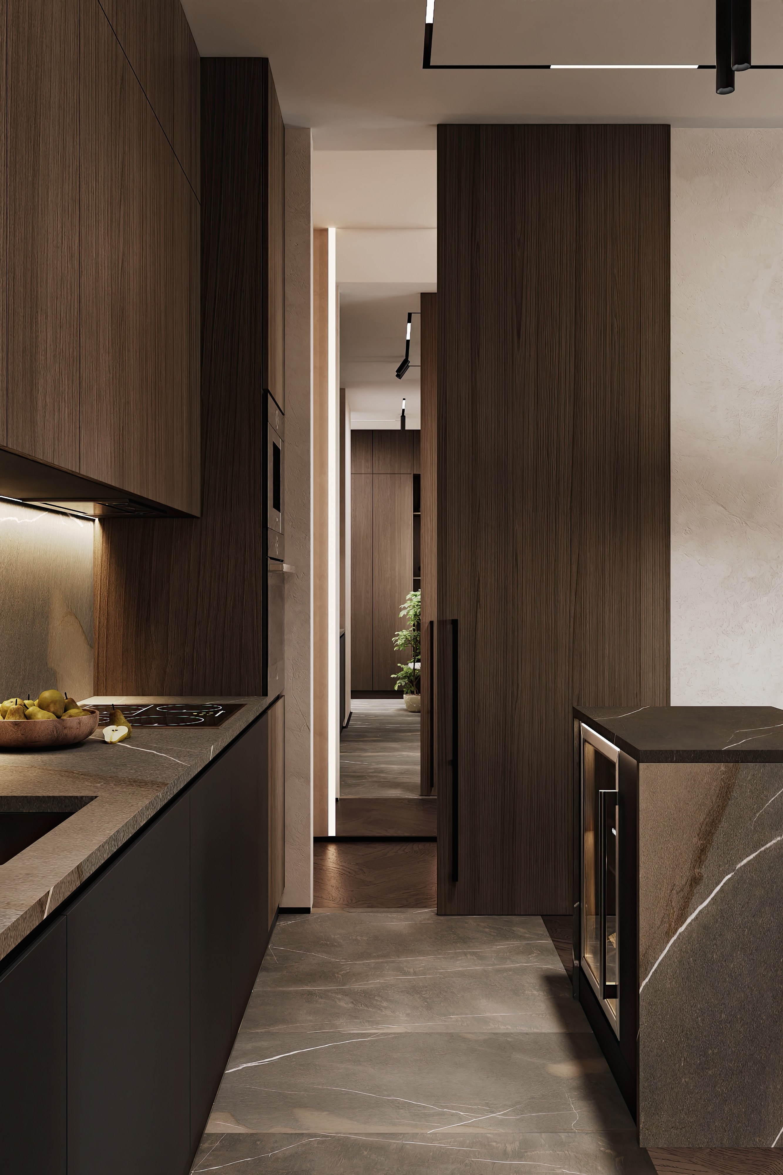 Дизайн и ремонт квартиры в ЖК Shagal в Москве -. Натуральная палитра