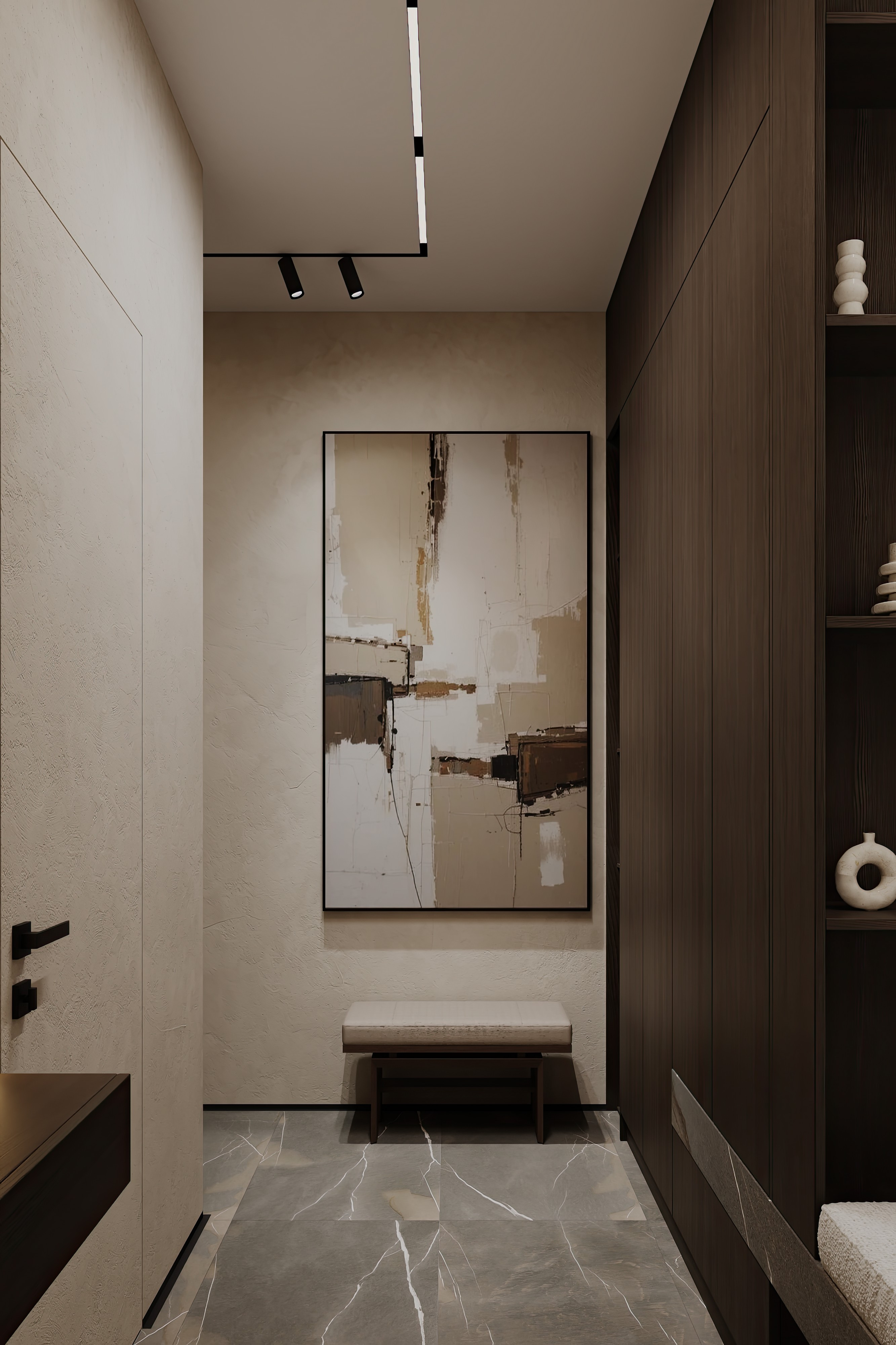 Дизайн и ремонт квартиры в ЖК Shagal в Москве -. Натуральная палитра