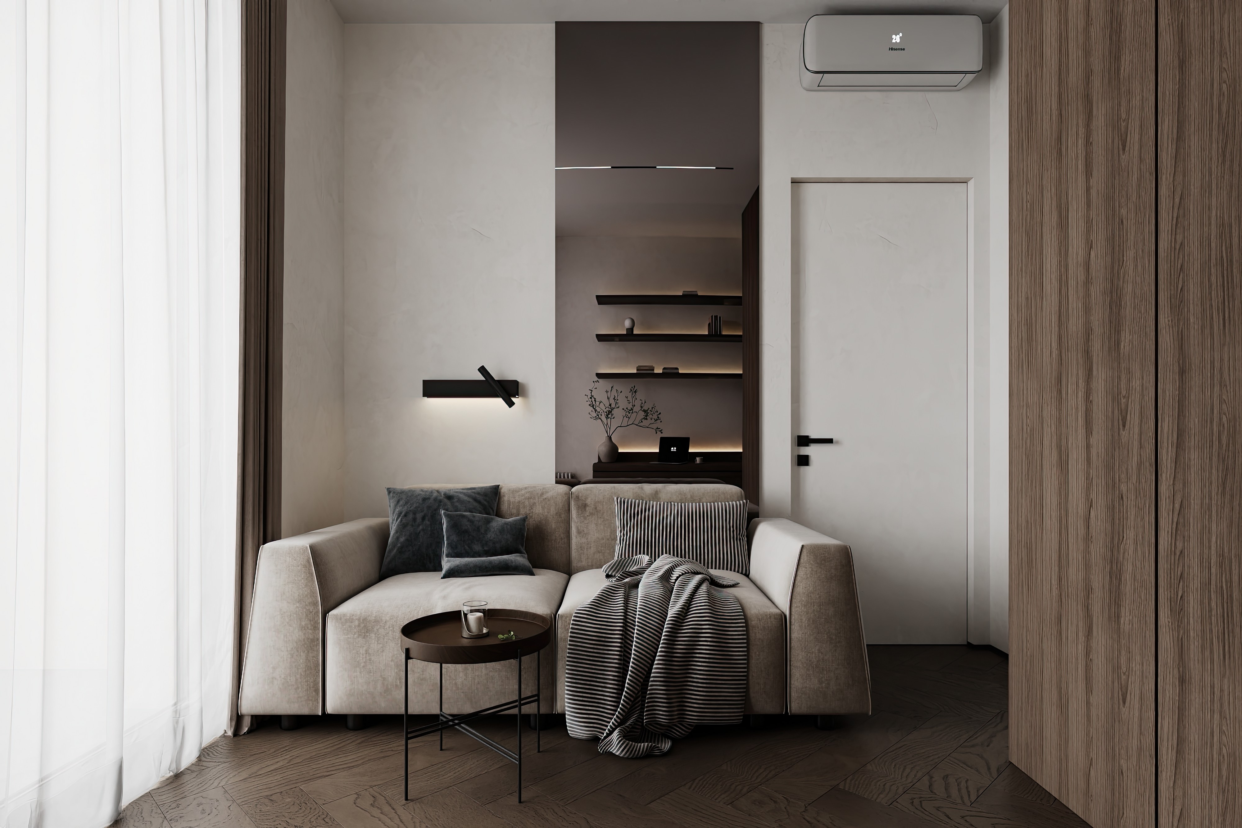 Обложка проекта: Дизайн и ремонт квартиры в ЖК Shagal в Москве - Натуральная палитра