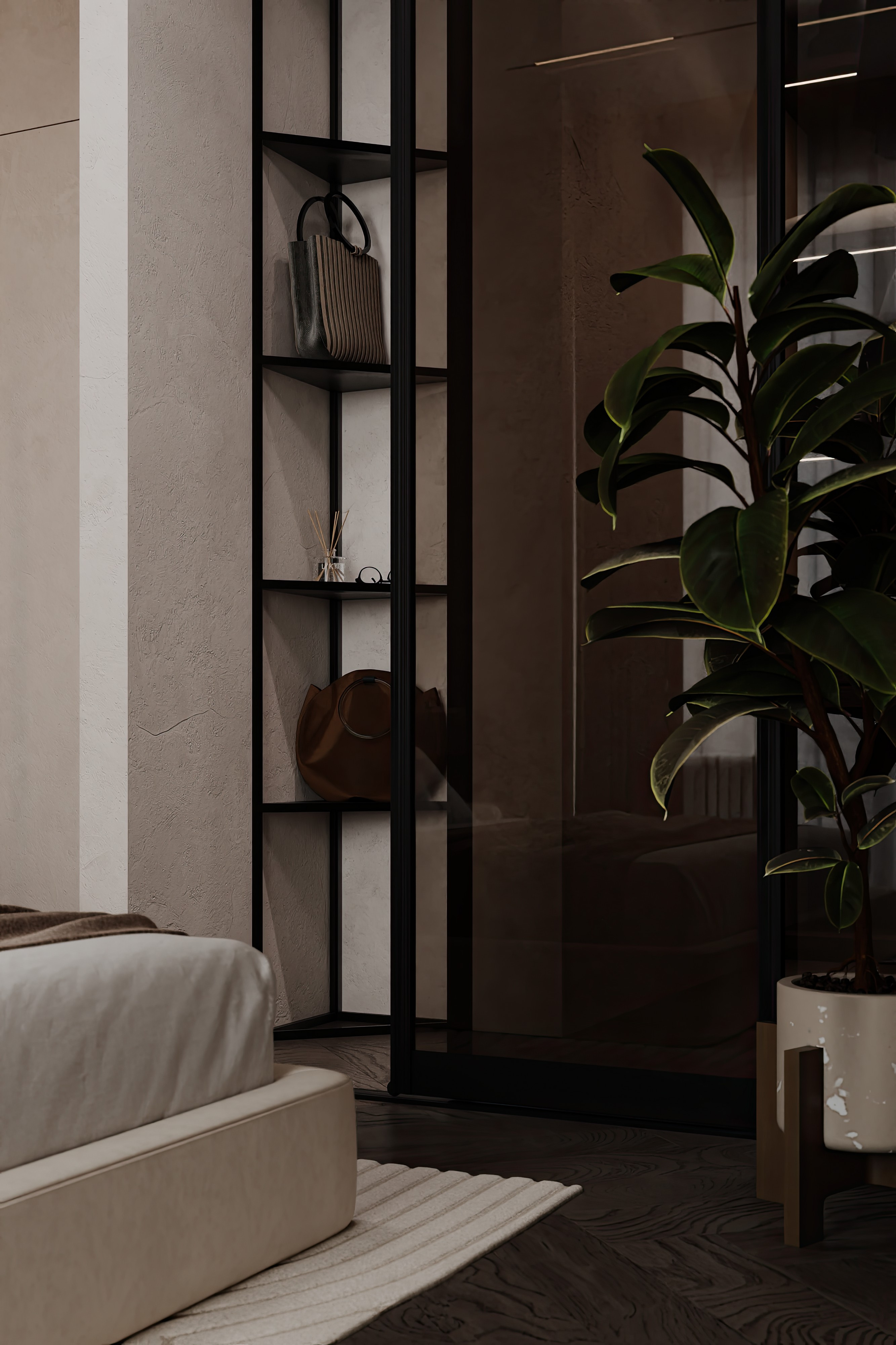 Дизайн и ремонт квартиры в ЖК Shagal в Москве -. Натуральная палитра