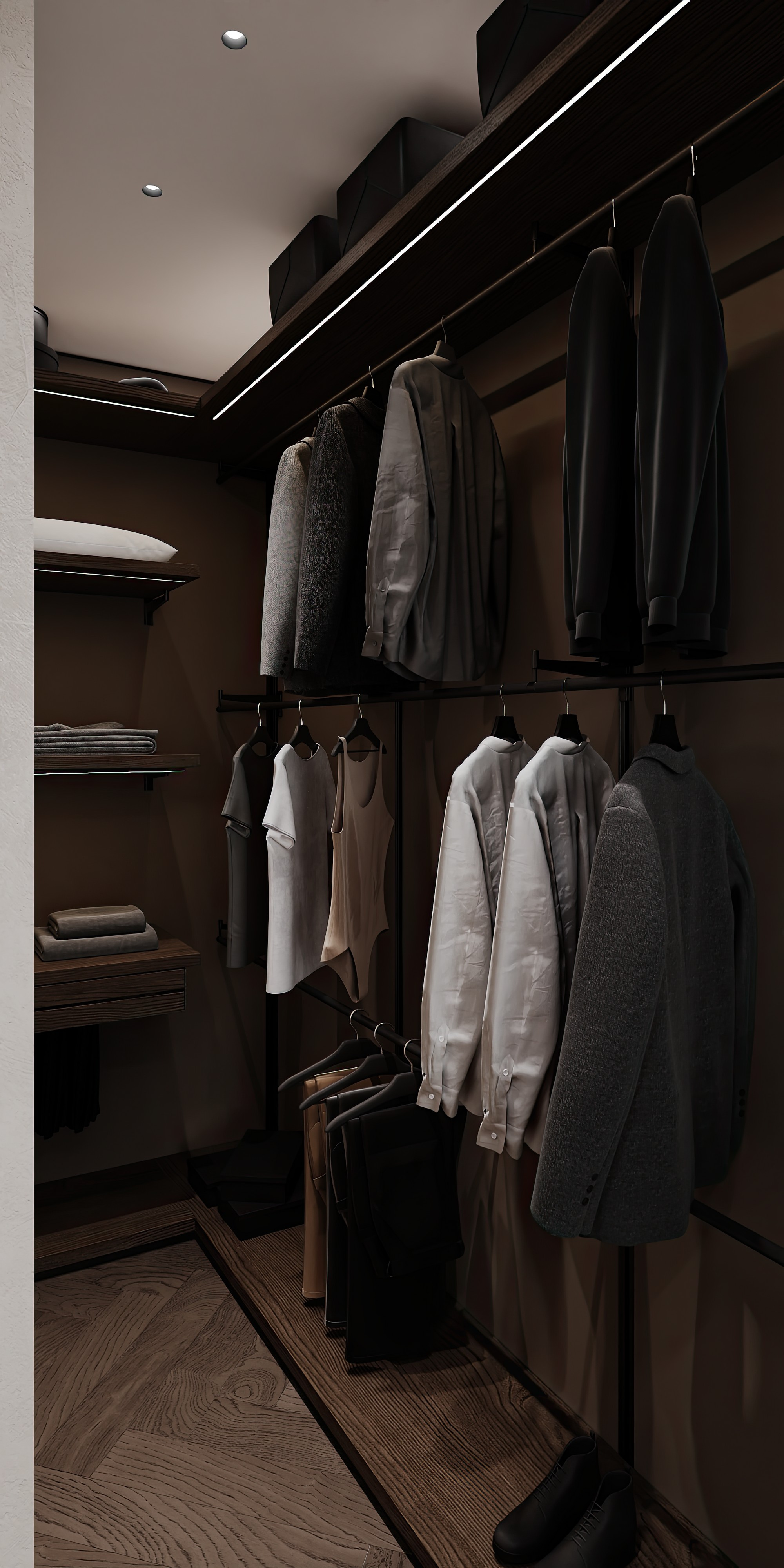 Дизайн и ремонт квартиры в ЖК Shagal в Москве -. Натуральная палитра