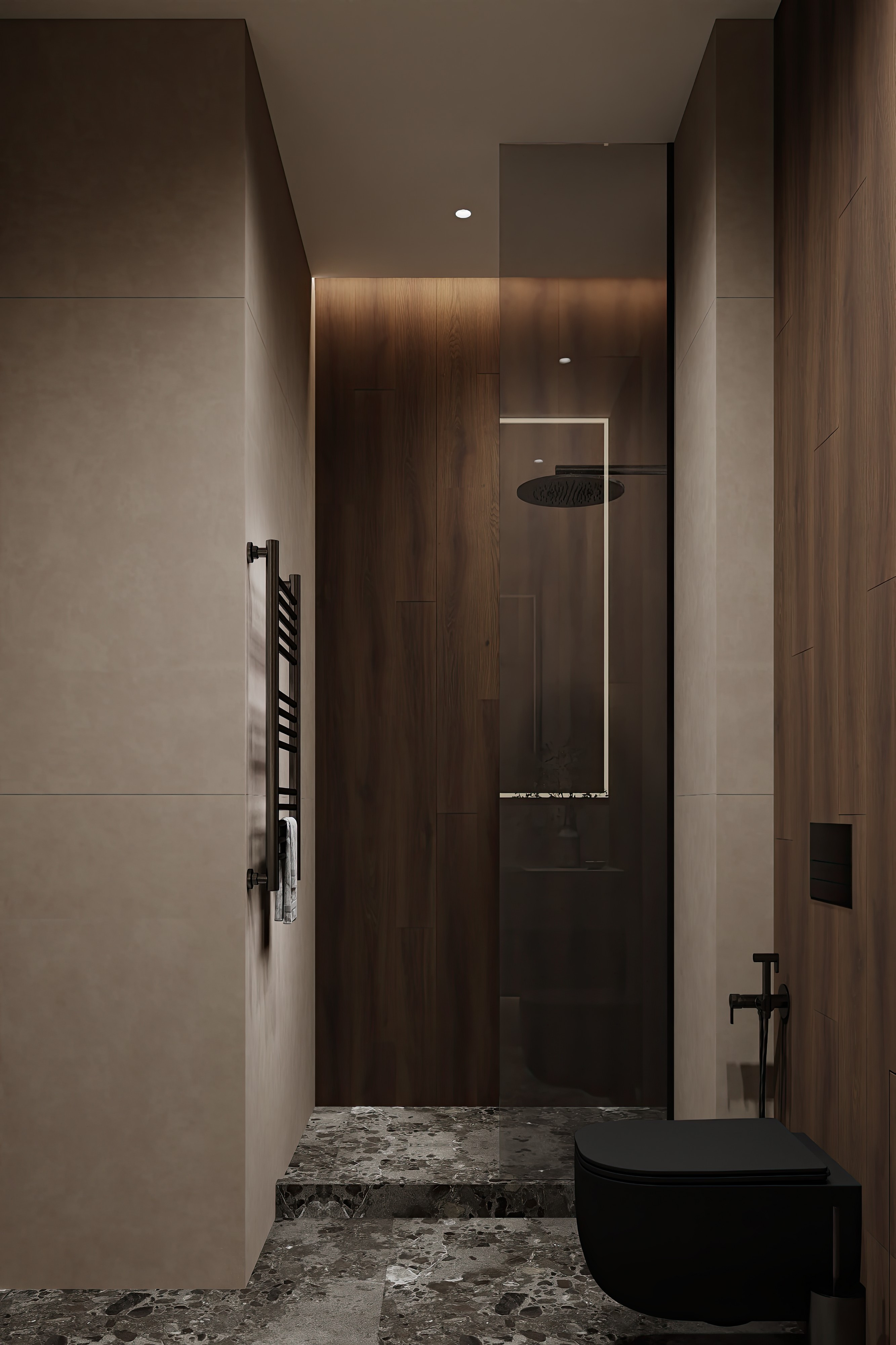 Дизайн и ремонт квартиры в ЖК Shagal в Москве -. Натуральная палитра