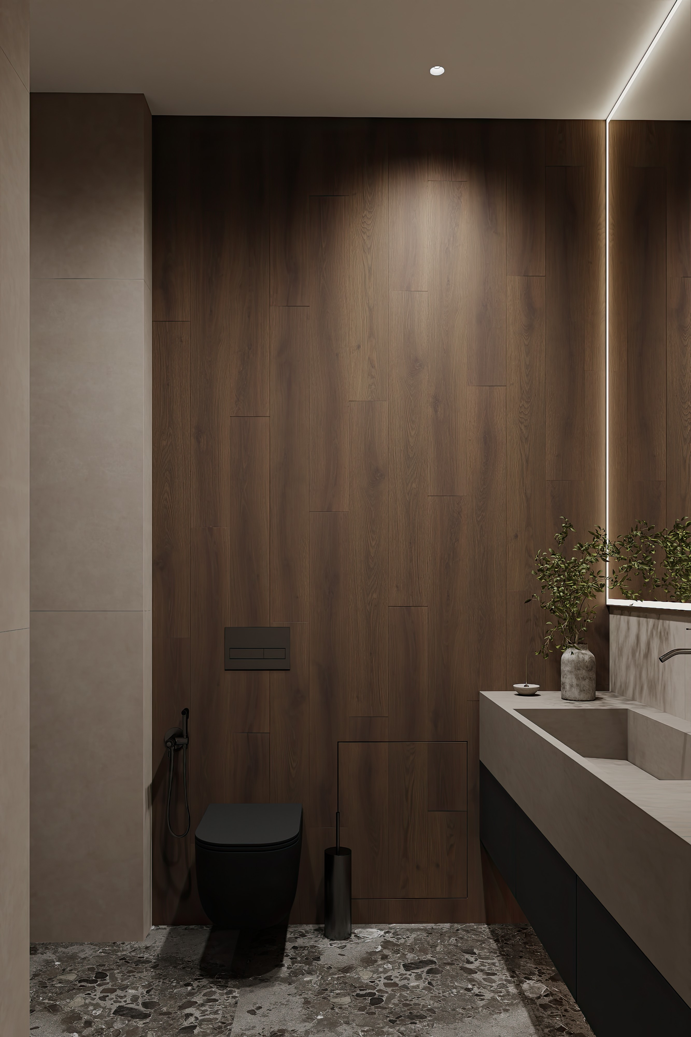 Дизайн и ремонт квартиры в ЖК Shagal в Москве -. Натуральная палитра