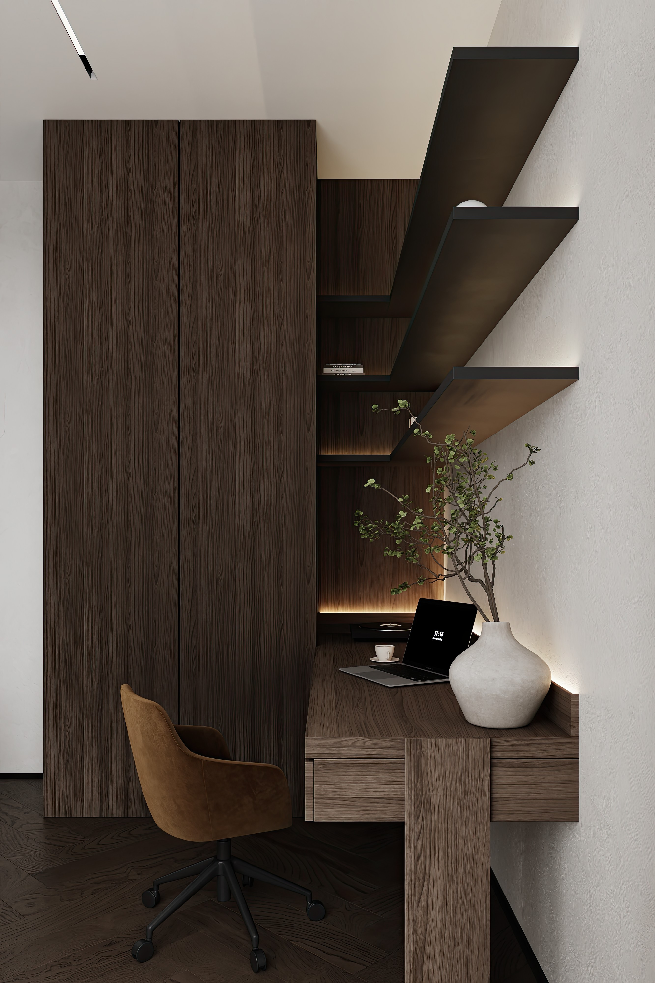 Дизайн и ремонт квартиры в ЖК Shagal в Москве -. Натуральная палитра