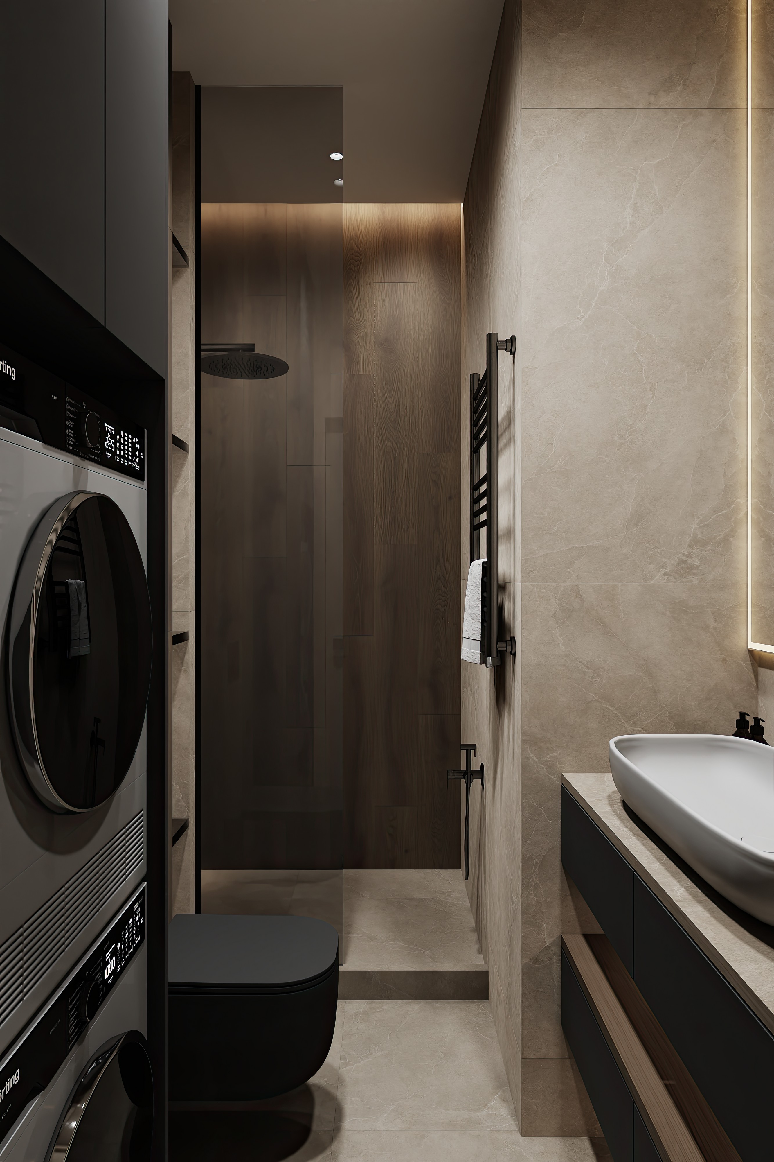 Дизайн и ремонт квартиры в ЖК Shagal в Москве -. Натуральная палитра