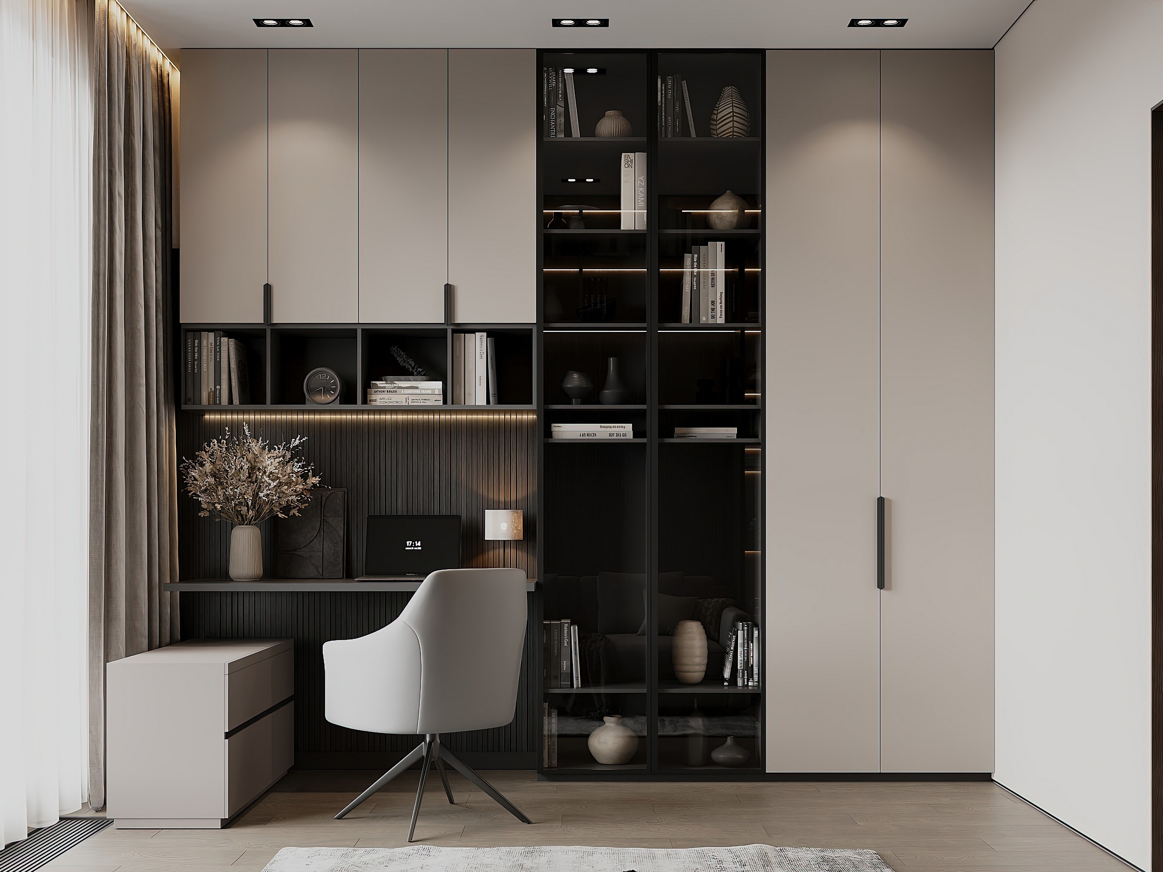 Дизайн и ремонт квартиры в ЖК iLove в Москве - Со вкусом кофе