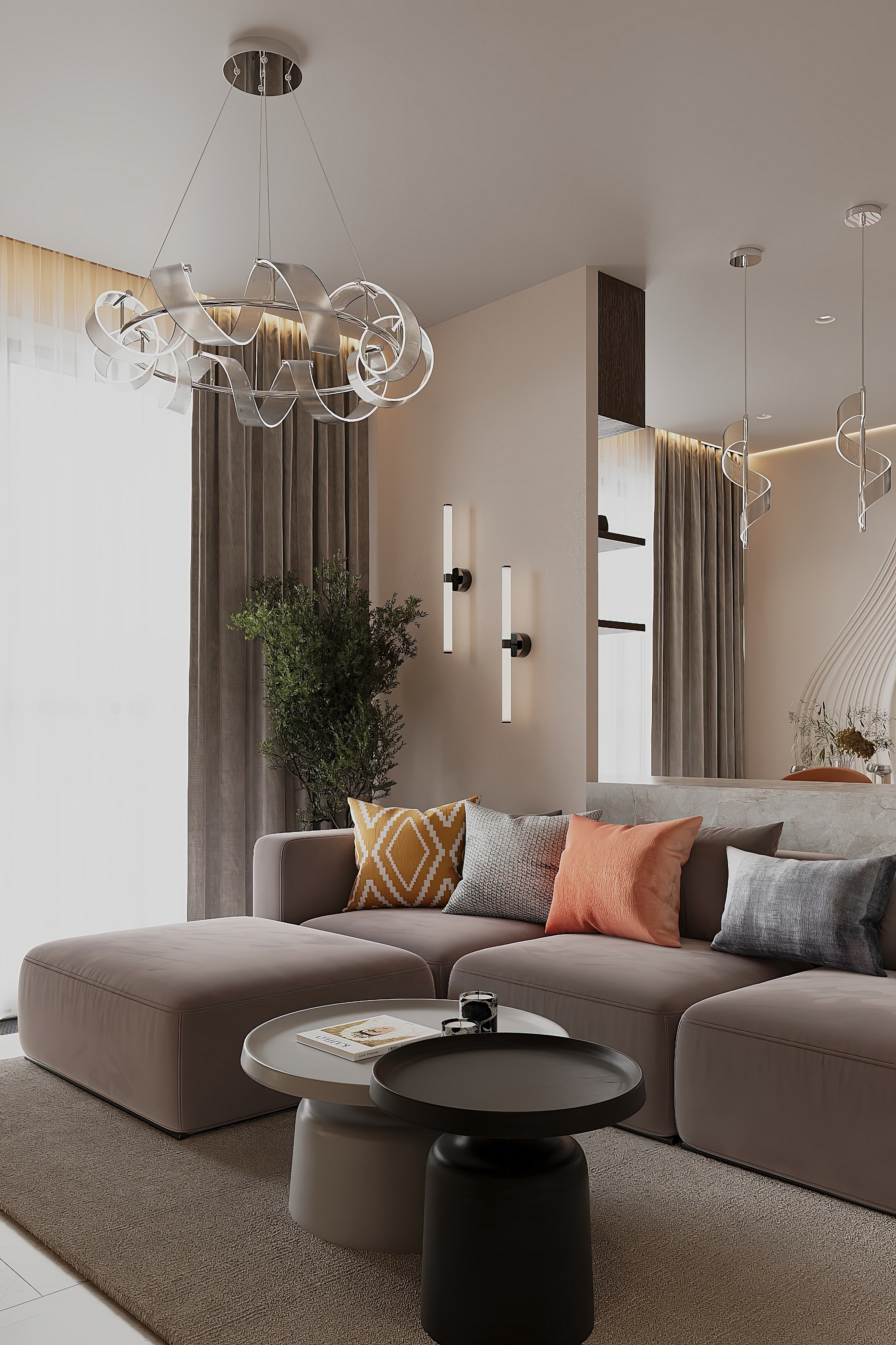 Дизайн и ремонт квартиры в ЖК iLove в Москве - Со вкусом кофе