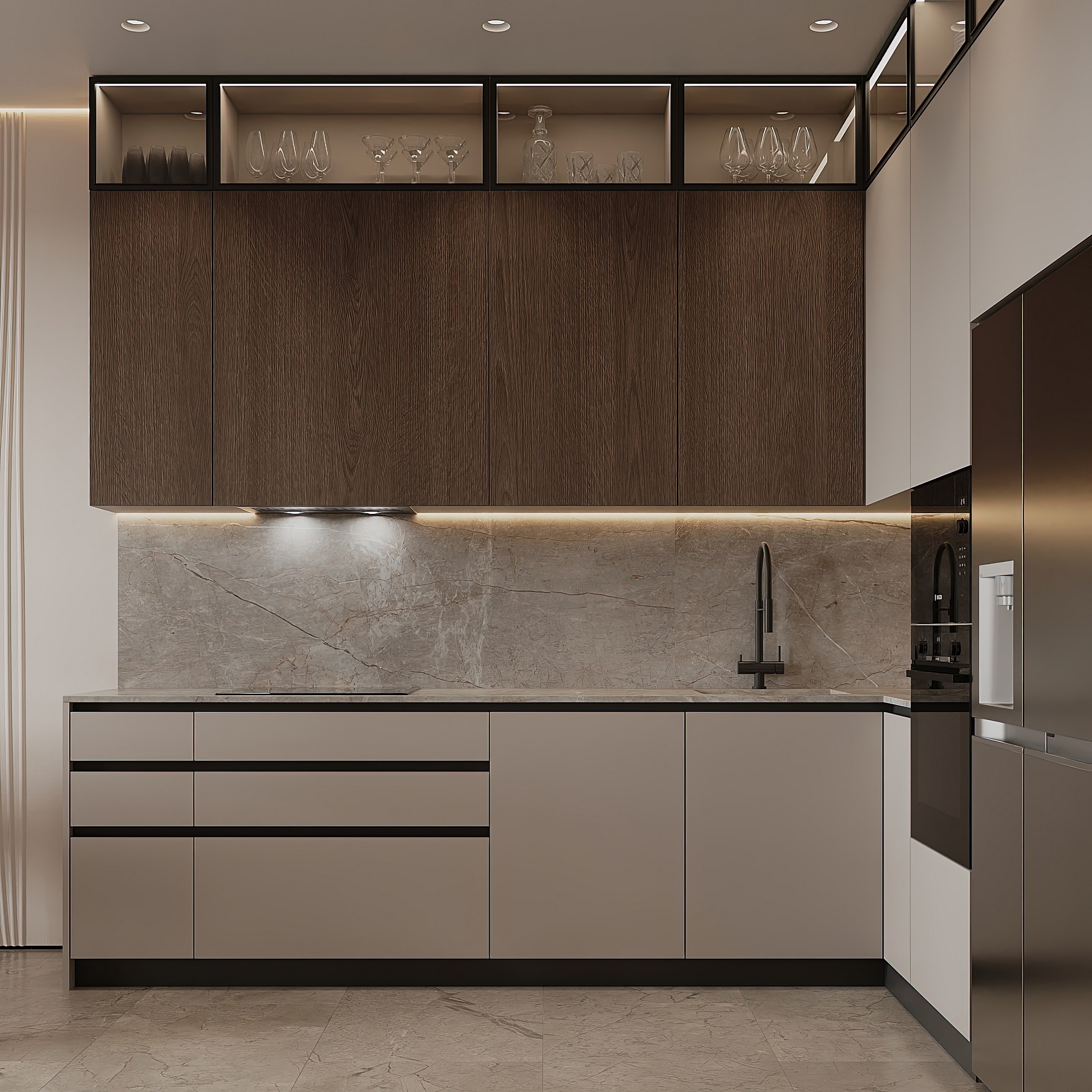 Дизайн и ремонт квартиры в ЖК iLove в Москве - Со вкусом кофе