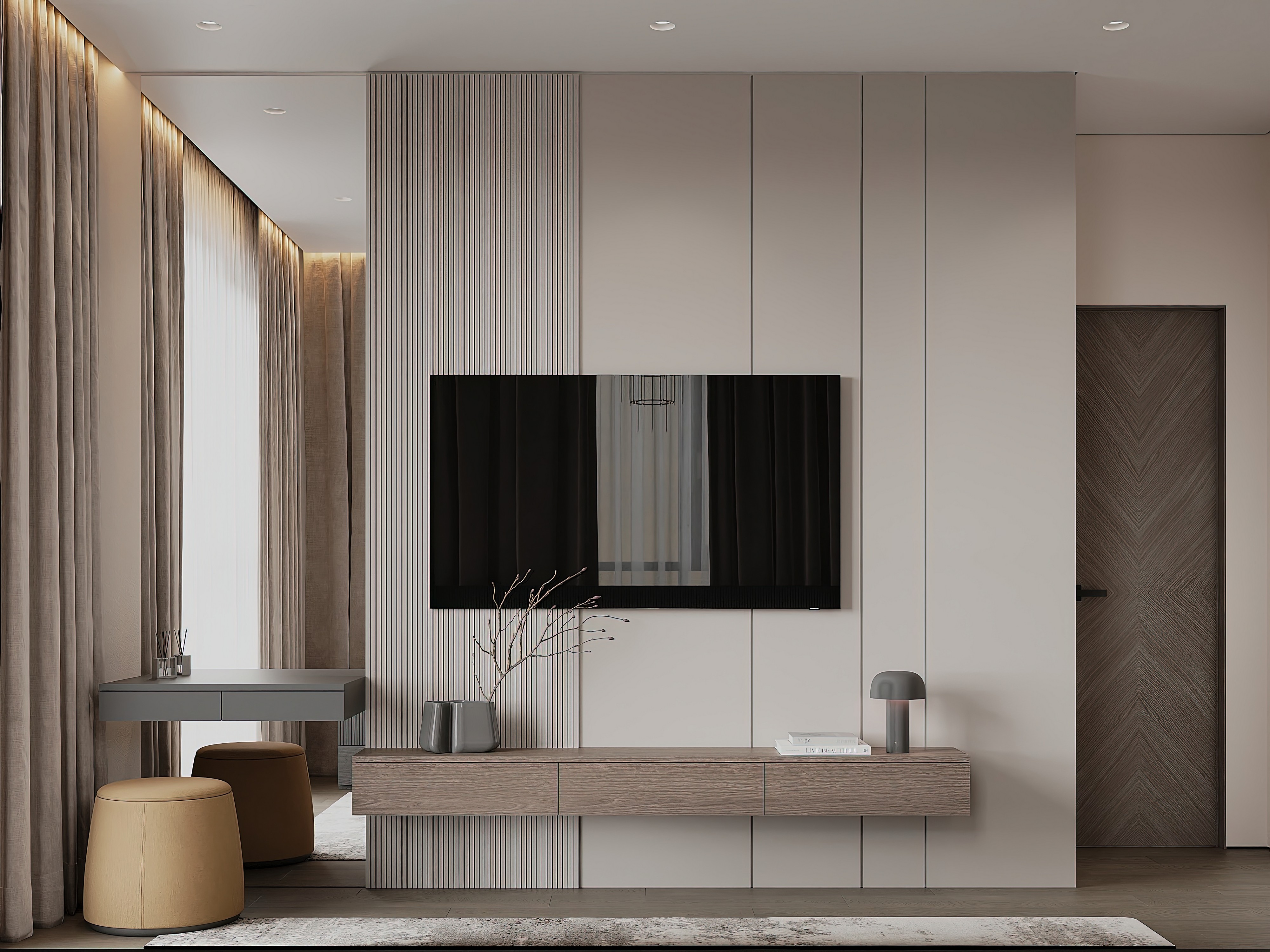 Дизайн и ремонт квартиры в ЖК iLove в Москве - Со вкусом кофе