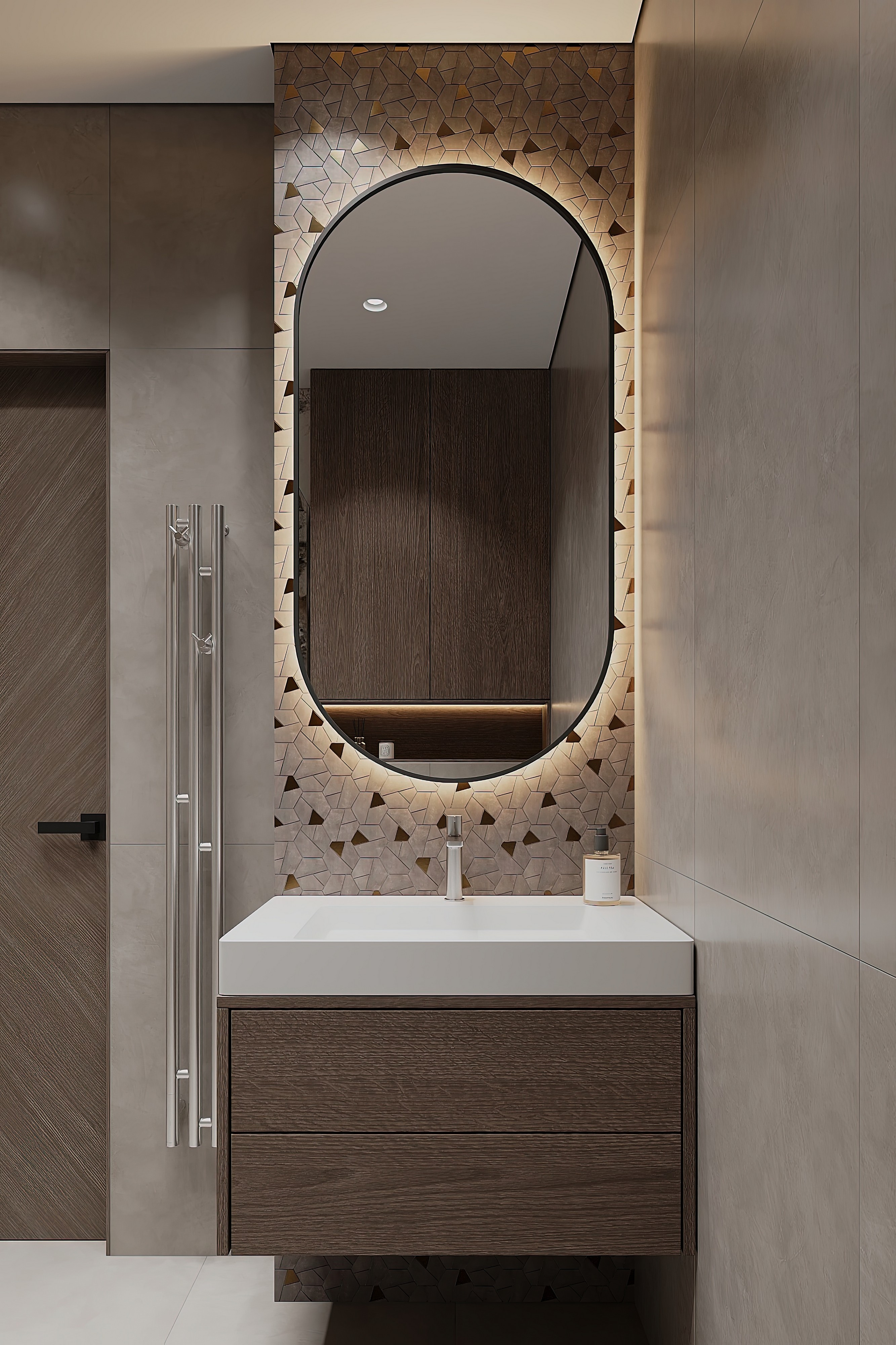 Дизайн и ремонт квартиры в ЖК iLove в Москве - Со вкусом кофе