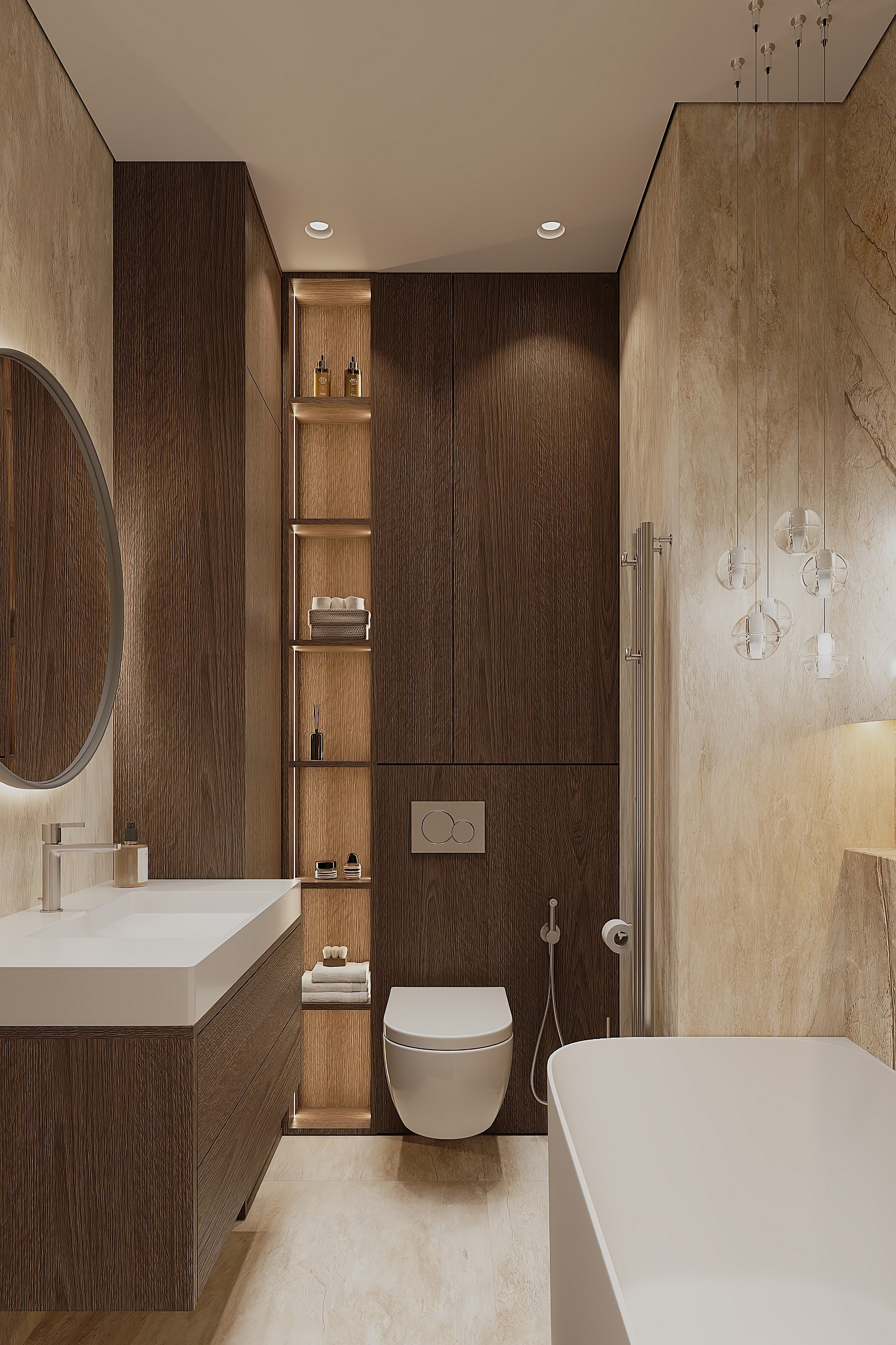 Дизайн и ремонт квартиры в ЖК iLove в Москве - Со вкусом кофе