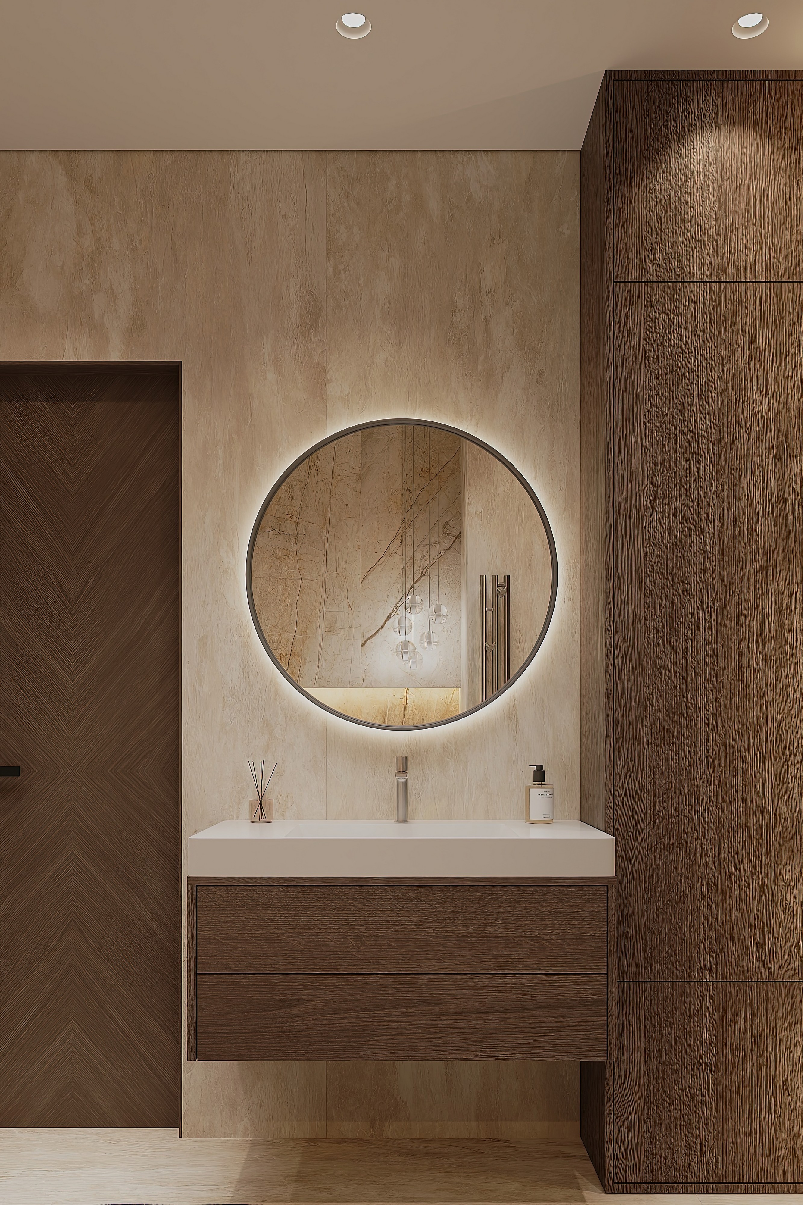 Дизайн и ремонт квартиры в ЖК iLove в Москве - Со вкусом кофе