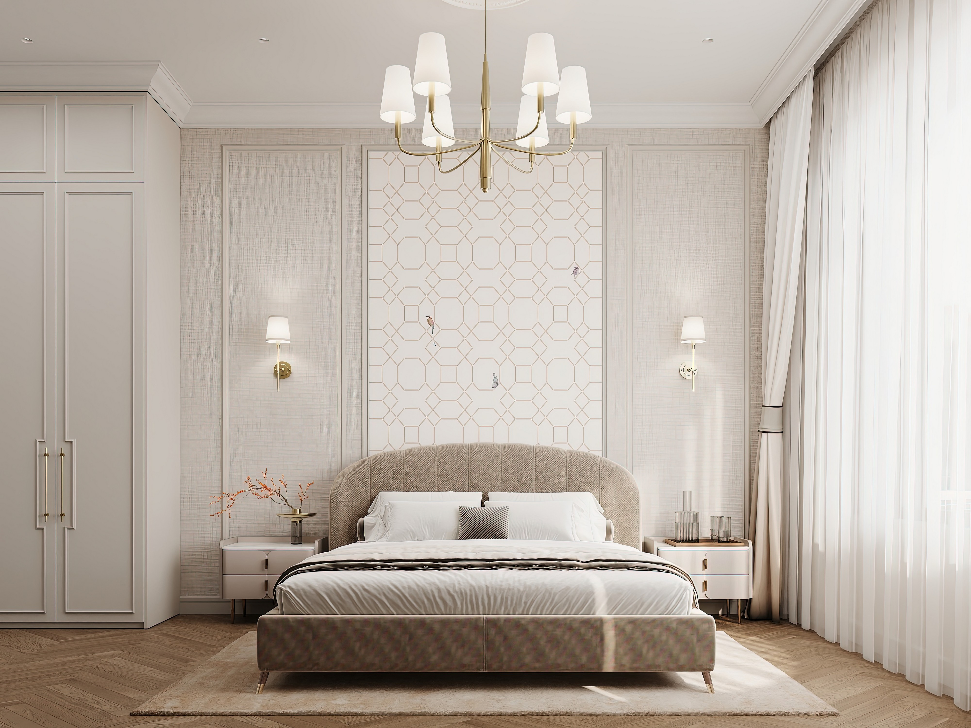 Обложка проекта: Дизайн и ремонт квартиры в ЖК Режиссёр в Москве - Классика с сердцем