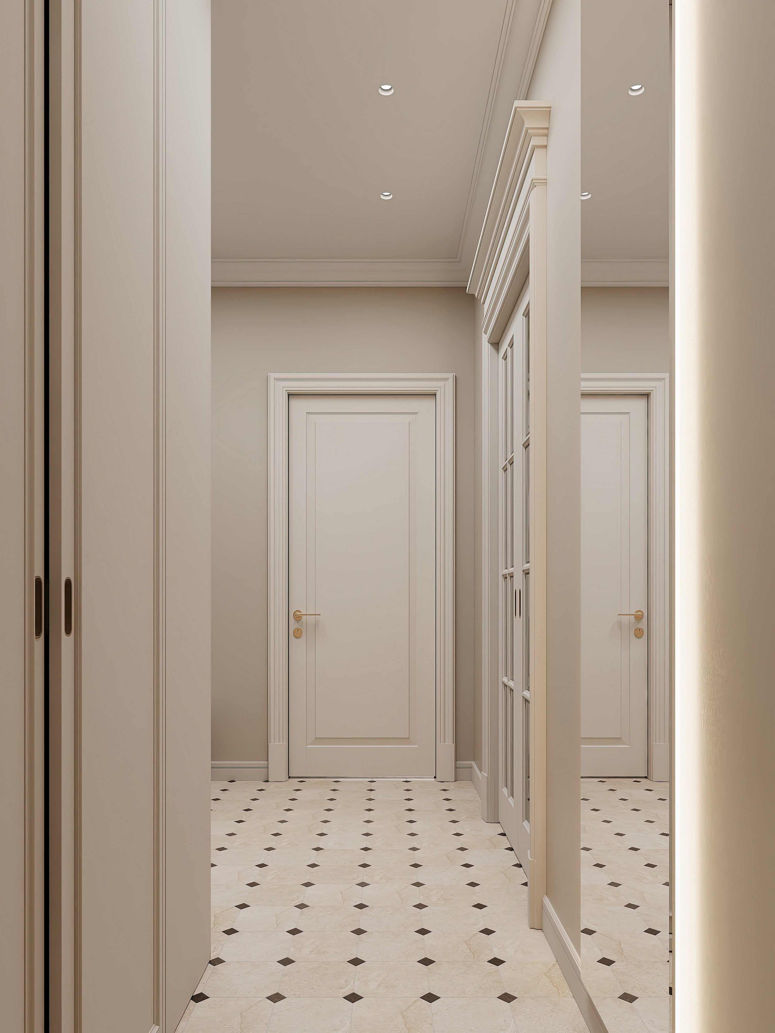 Дизайн и ремонт квартиры в ЖК Режиссёр в Москве - Классика с сердцем