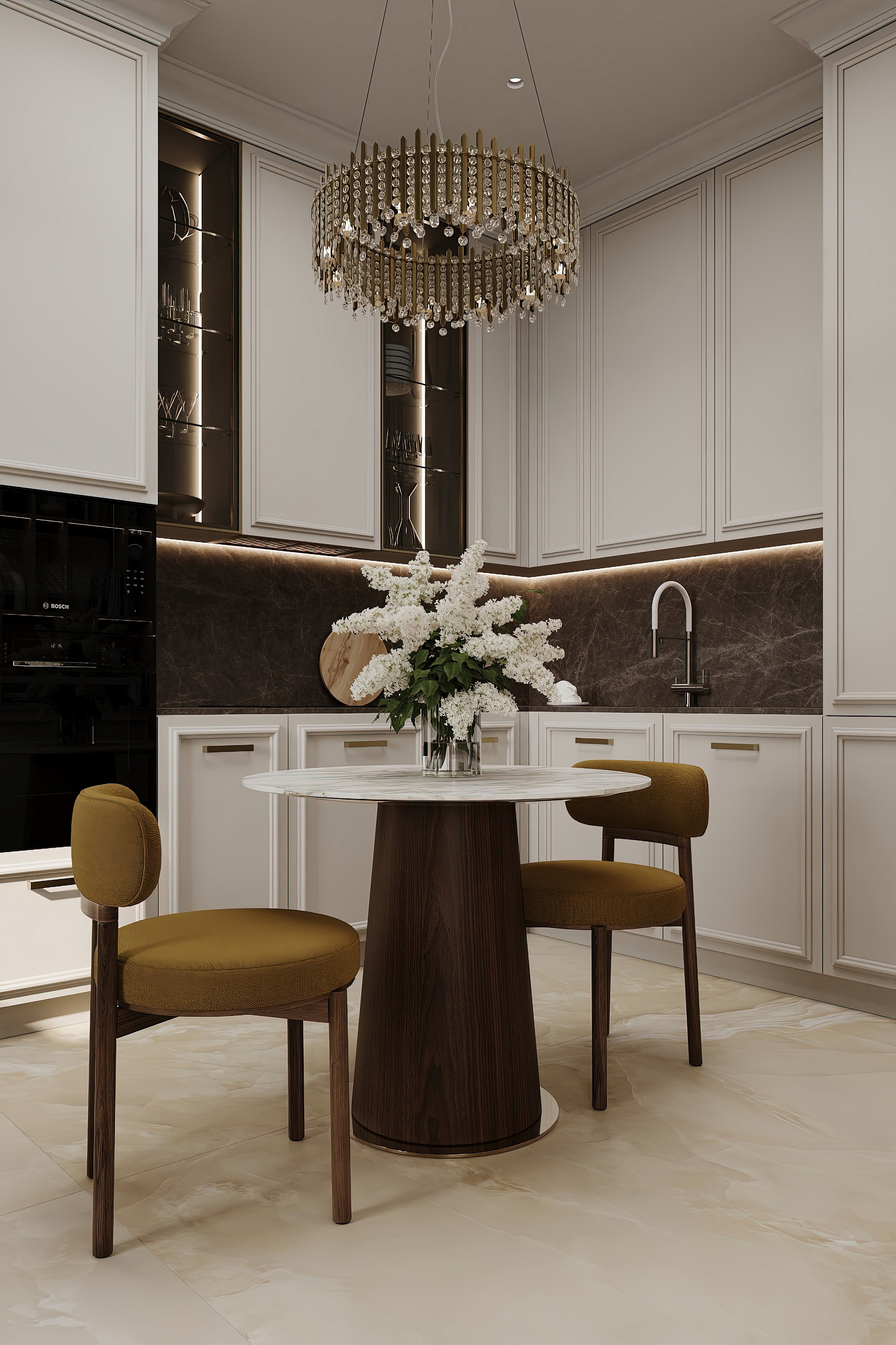 Дизайн и ремонт квартиры в ЖК Режиссёр в Москве - Классика с сердцем