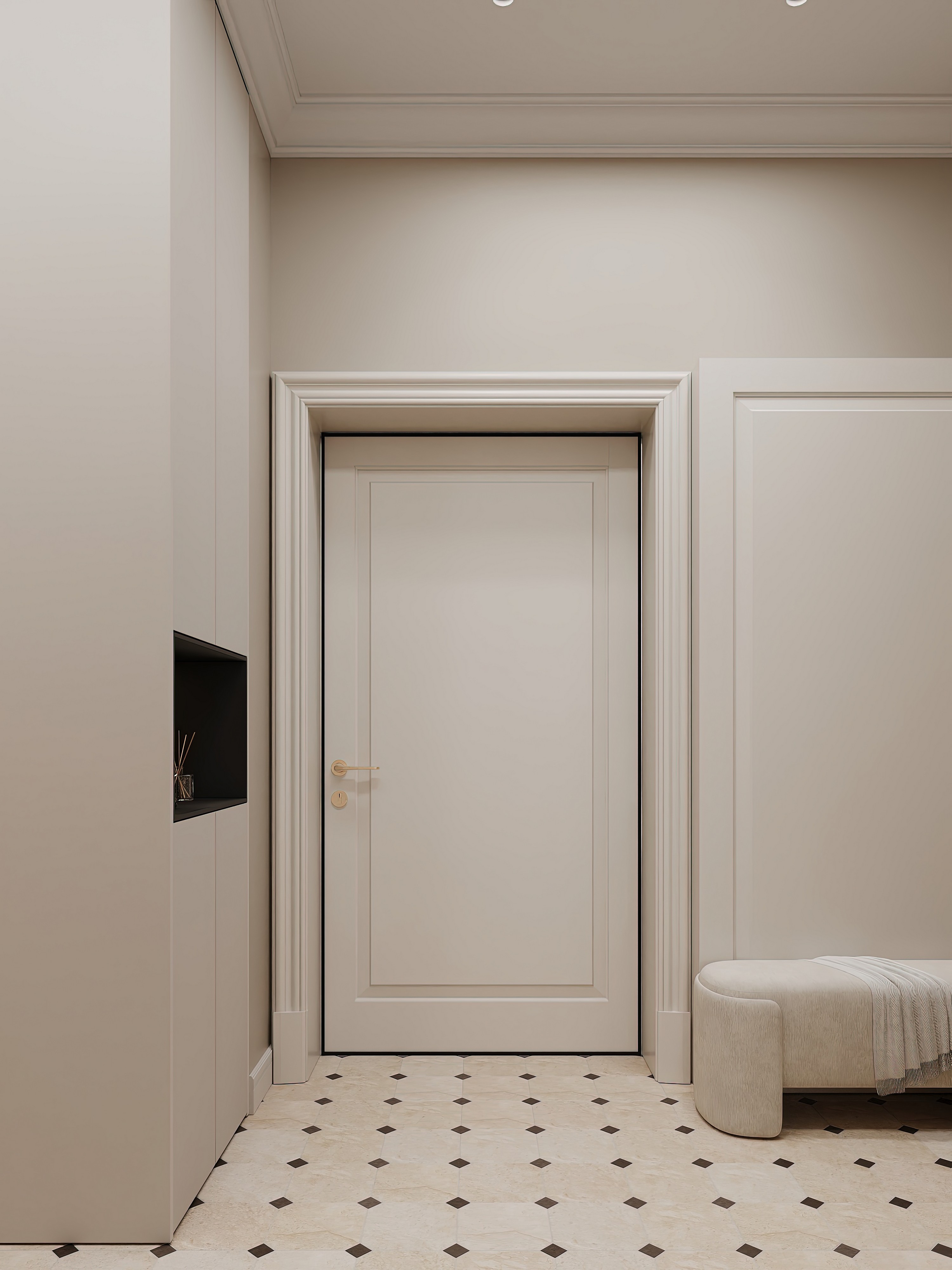 Дизайн и ремонт квартиры в ЖК Режиссёр в Москве - Классика с сердцем