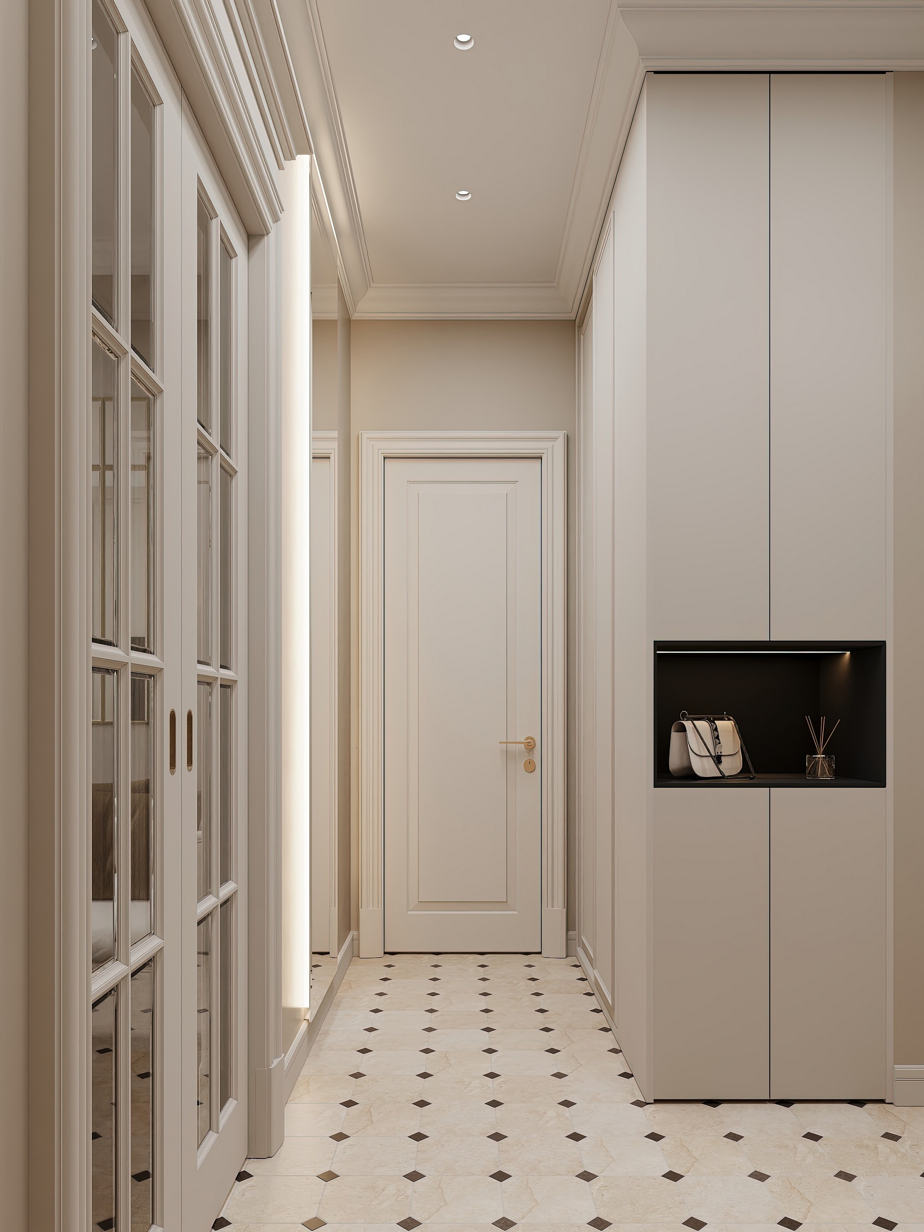 Дизайн и ремонт квартиры в ЖК Режиссёр в Москве - Классика с сердцем