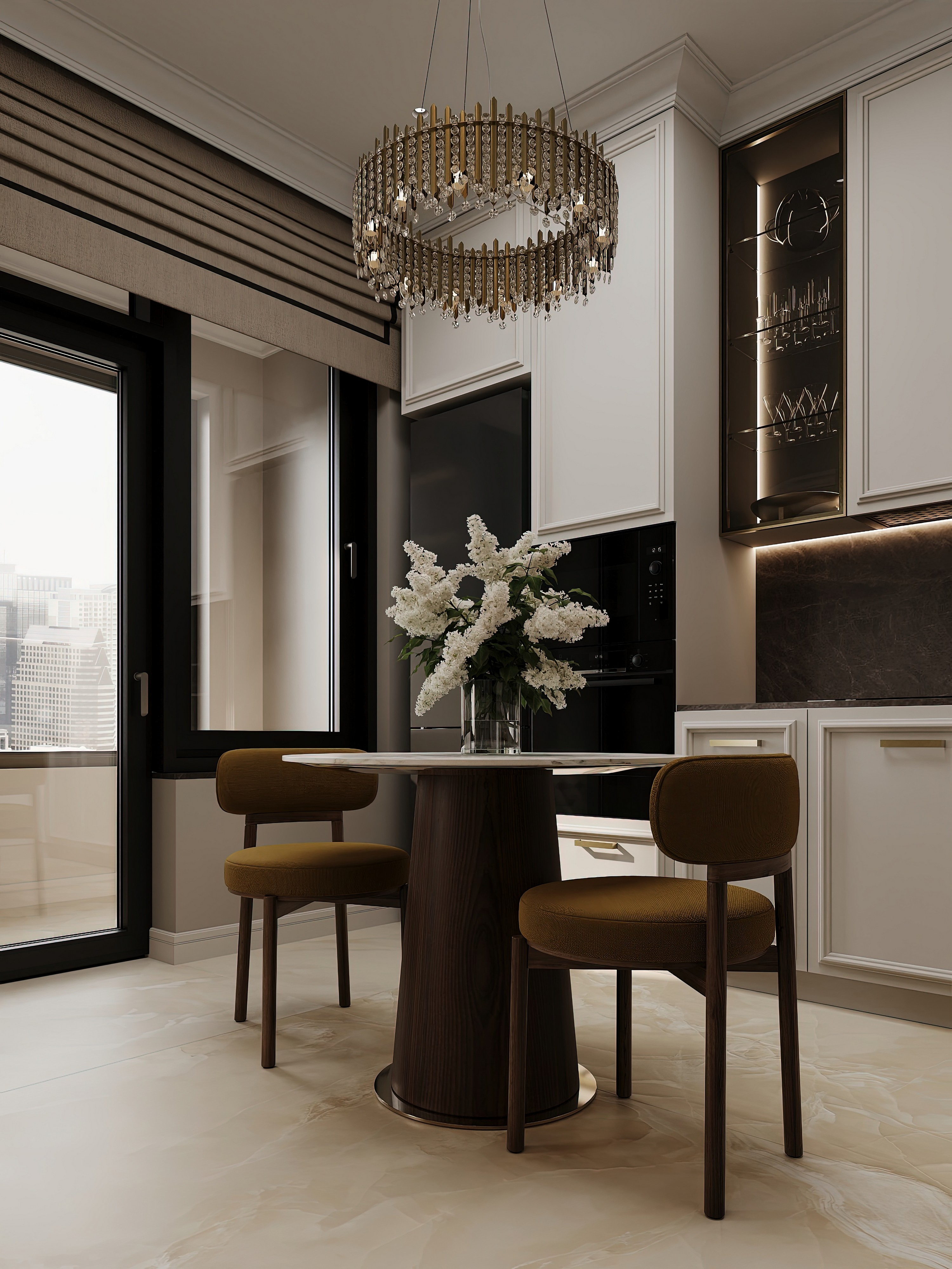 Дизайн и ремонт квартиры в ЖК Режиссёр в Москве - Классика с сердцем