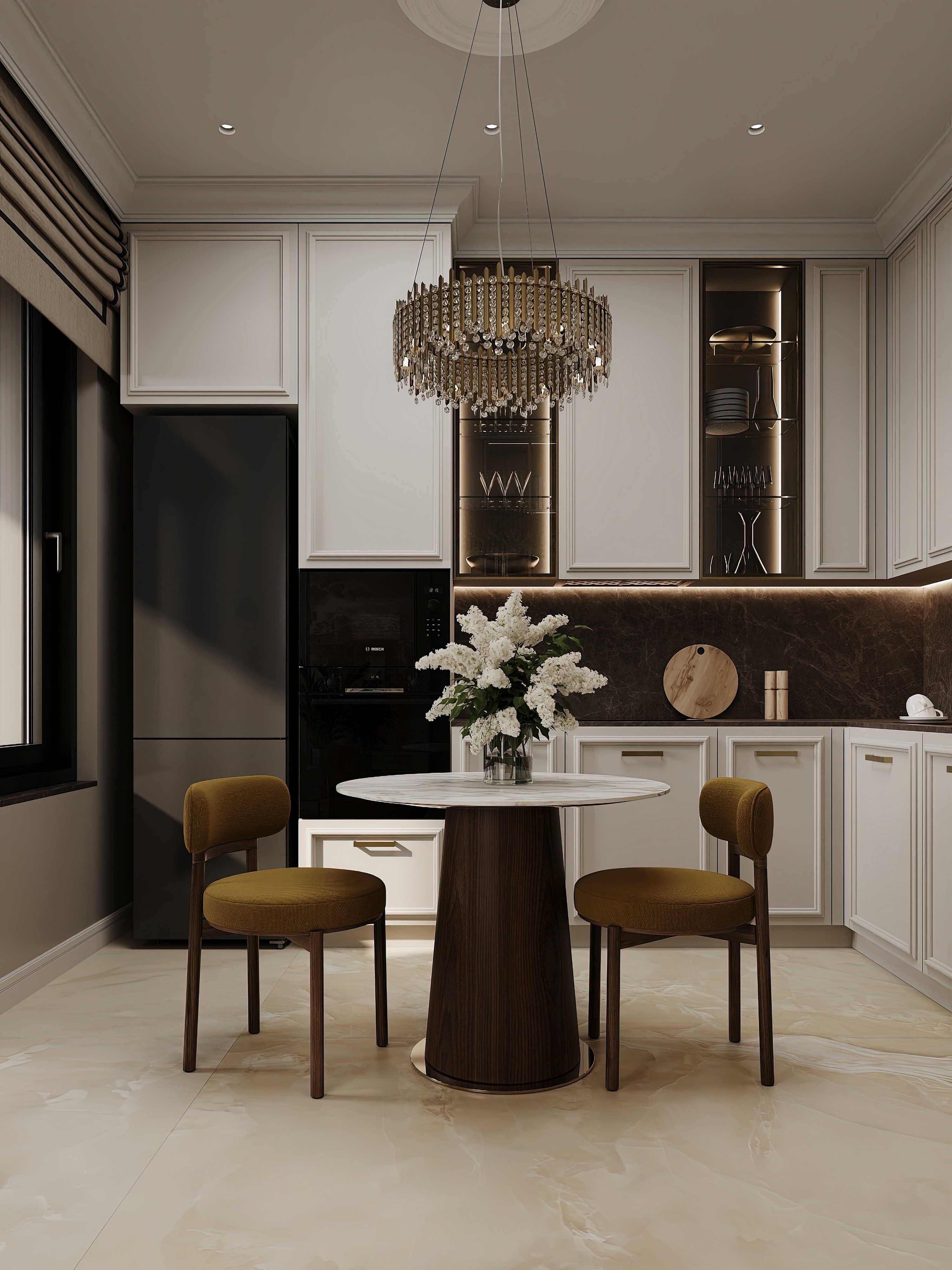 Дизайн и ремонт квартиры в ЖК Режиссёр в Москве - Классика с сердцем